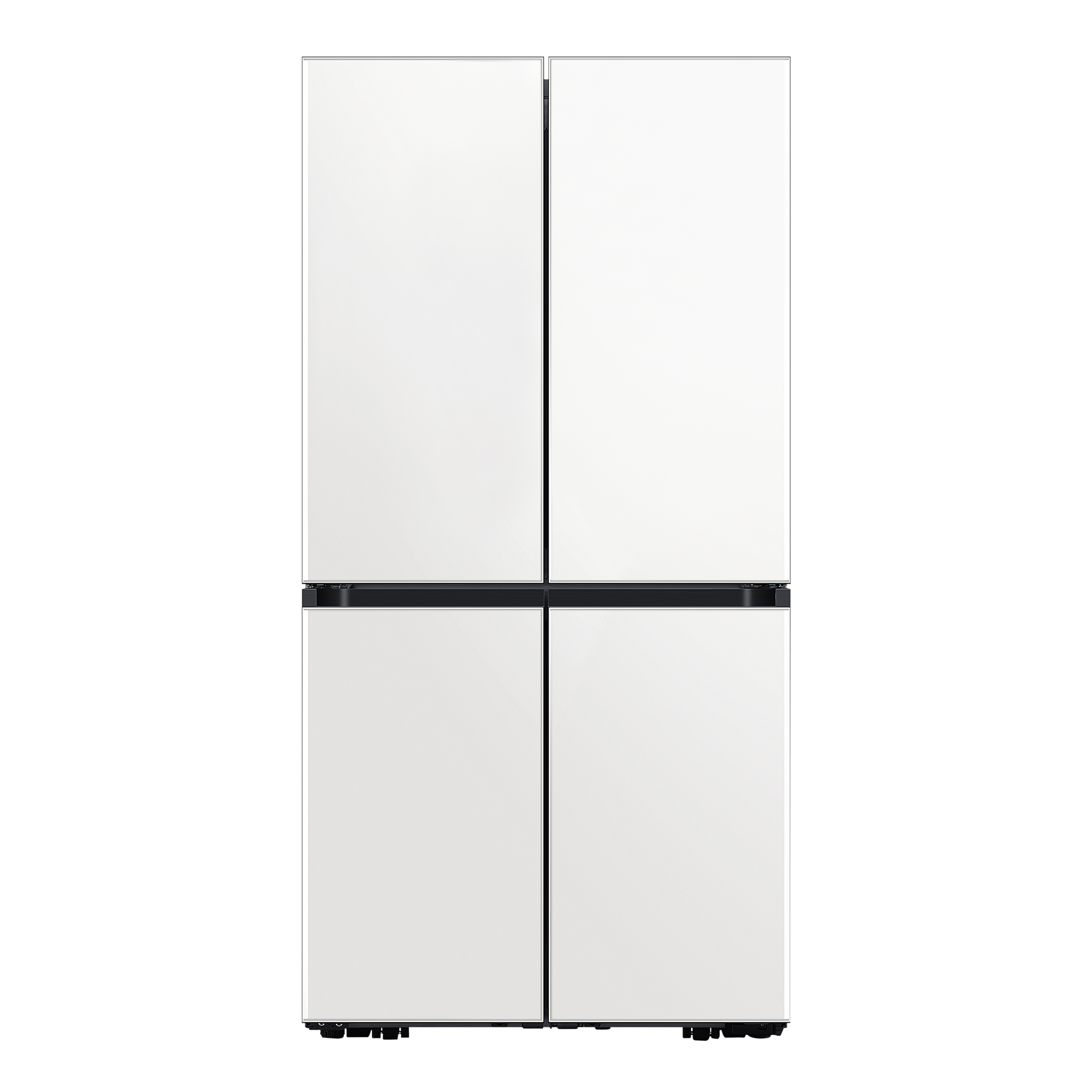 SAMSUNG Bespoke 936 Litres Frost Free French Door Smart Wi-Fi Enabled Refrigerator with Water Dispenser (RF90A92W3AP/TL, Glam White)_1