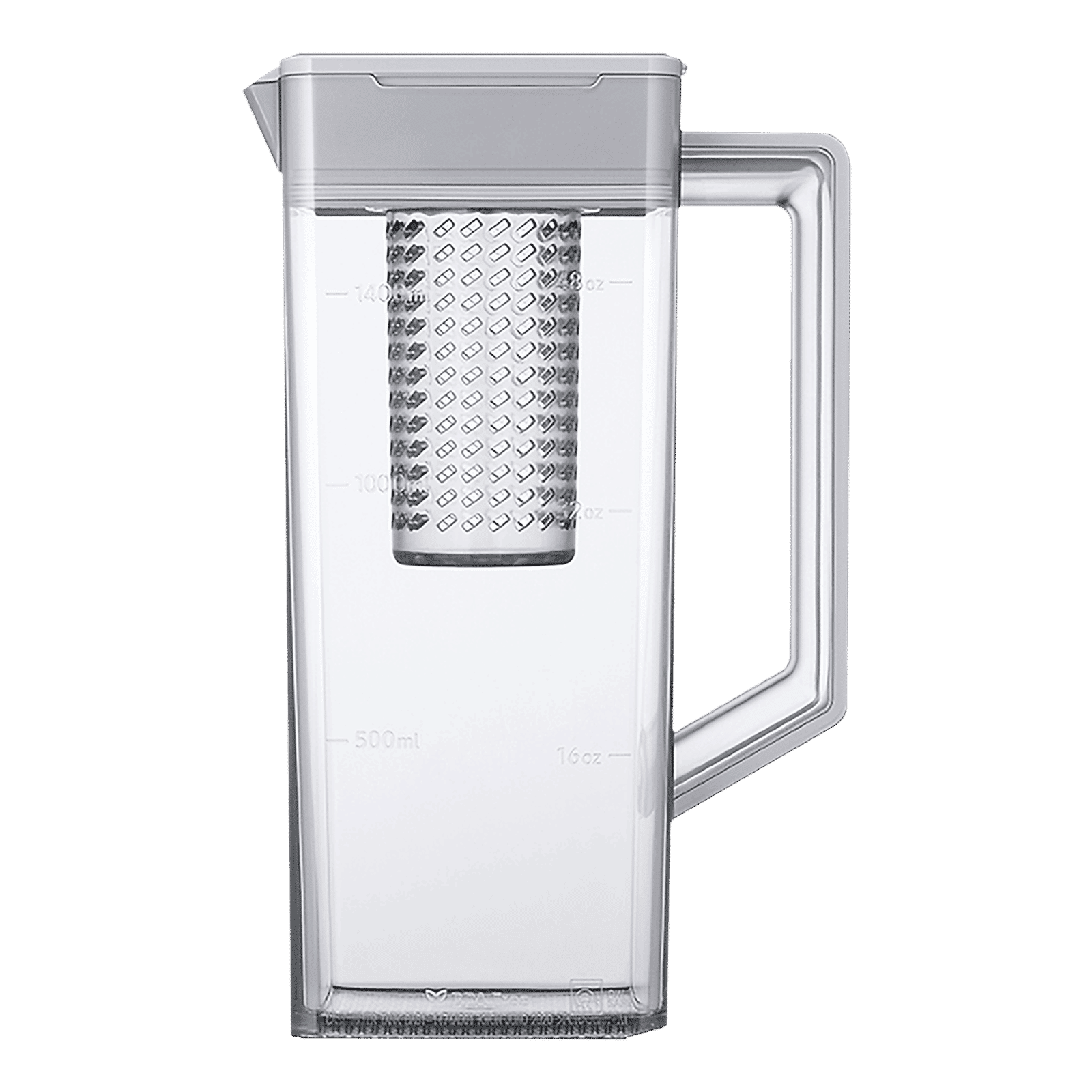 SAMSUNG Bespoke 936 Litres Frost Free French Door Smart Wi-Fi Enabled Refrigerator with Water Dispenser (RF90A92W3AP/TL, Charcoal Black/Glam White)_13