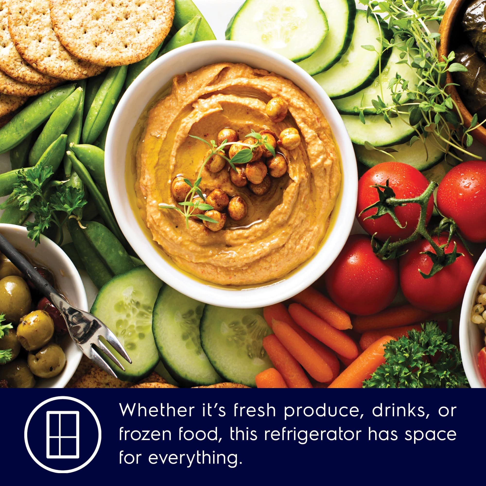 Electrolux UltimateTaste 700 461 Litres French Door Refrigerator with Twist and Serve Ice Maker (EQE6000A-B, Matte Dark Grey)_15