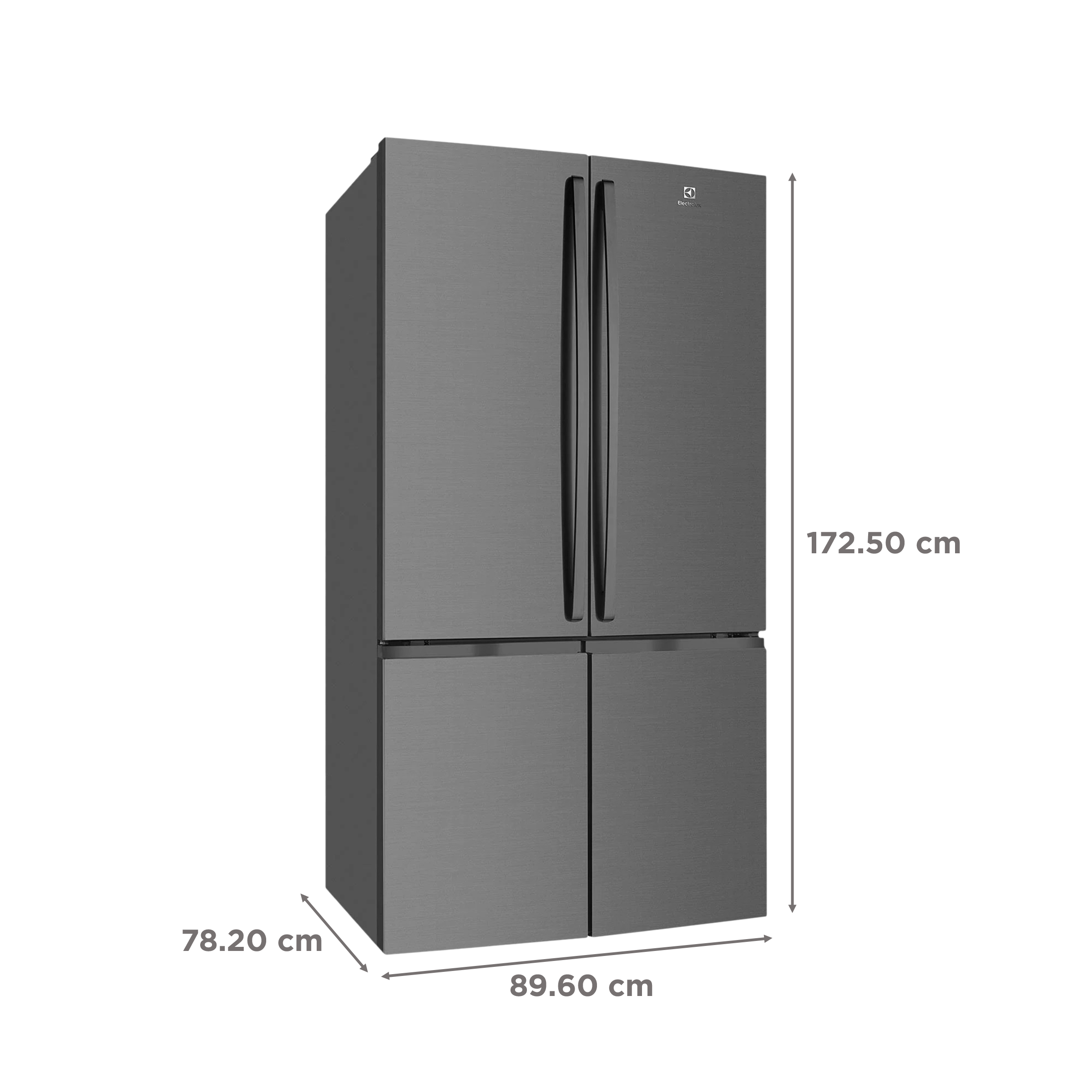 Electrolux UltimateTaste 700 461 Litres French Door Refrigerator with Twist and Serve Ice Maker (EQE6000A-B, Matte Dark Grey)_3