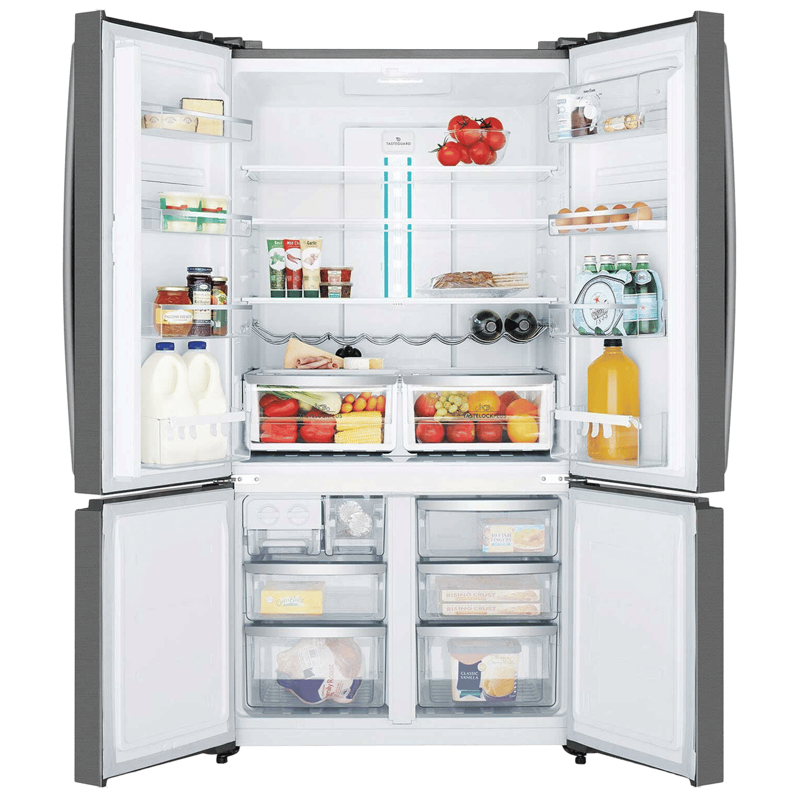 Electrolux UltimateTaste 700 461 Litres French Door Refrigerator with Twist and Serve Ice Maker (EQE6000A-B, Matte Dark Grey)_5