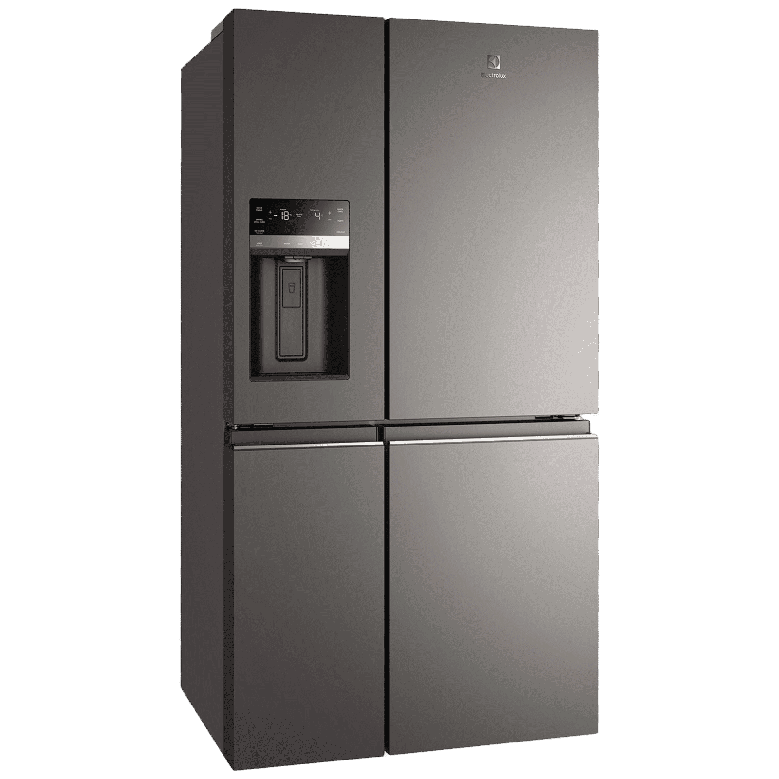 Electrolux UltimateTaste 900 680 Litres Frost Free French Door Refrigerator with Water Dispenser (EQE6879A-B NIN, Glossy Dark Grey) Electrolux UltimateTaste 900 680 Litres Frost Free French Door Refrigerator with Water Dispenser (EQE6879A-B NIN, Glossy Dark Grey)_4