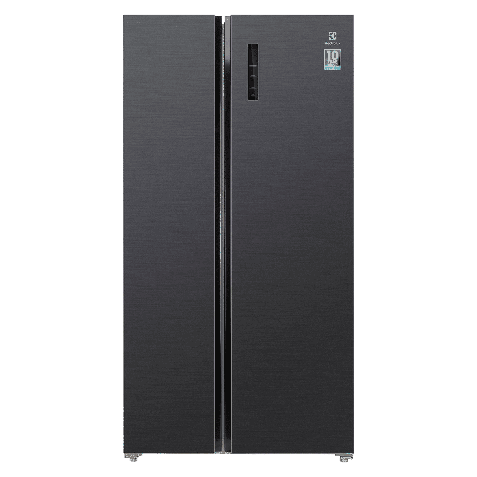 Electrolux UltimateTaste 700 545 Litres Frost Free Side by Side Refrigerator with NutriFresh Inverter Compressor (ESE5401-BIN. Matte Black Steel)_1
