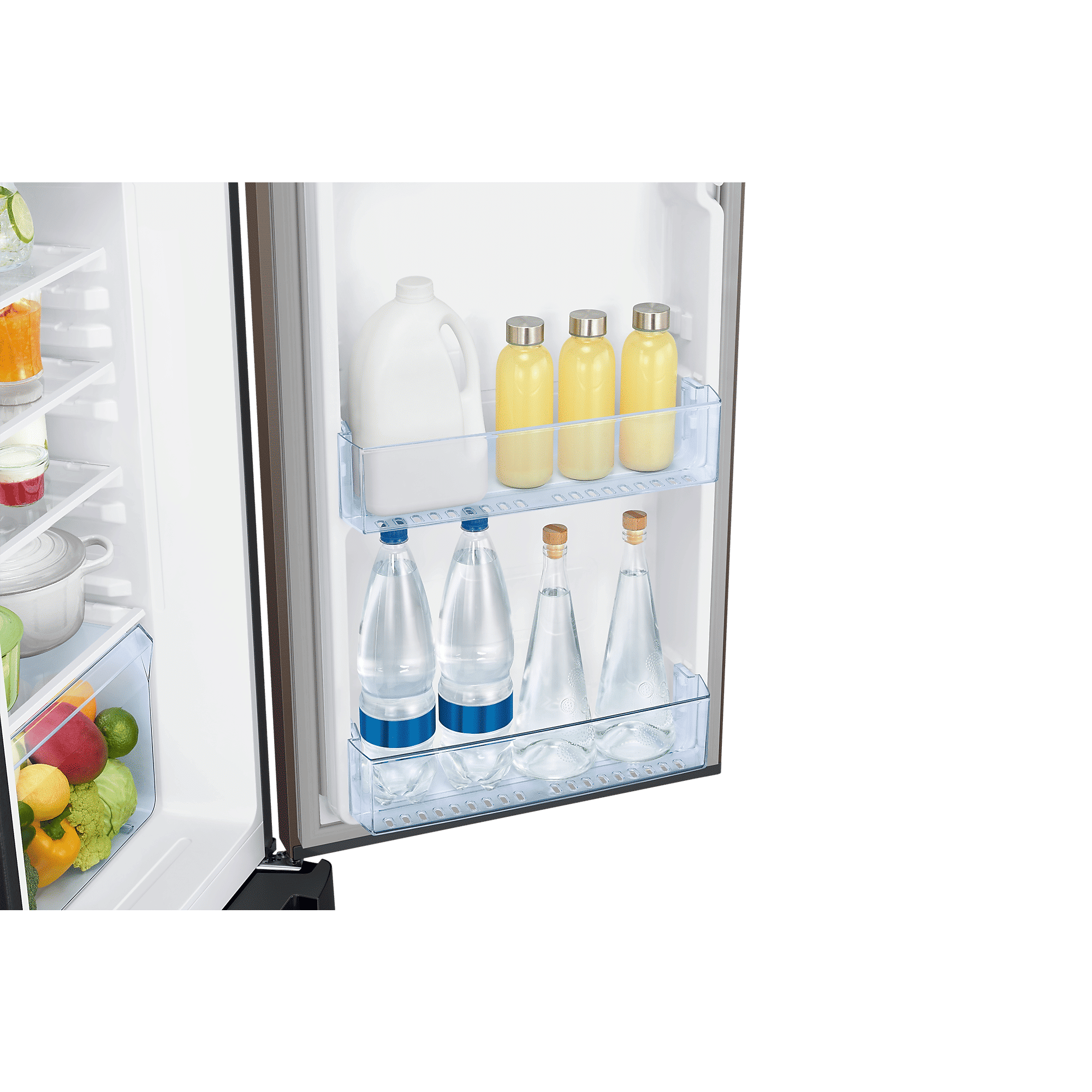 SAMSUNG 225 Litres 4 Star Direct Cool Single Door Refrigerator with Antibacterial Gasket (RR23B2H2XDX/HL, Luxe Brown)_10