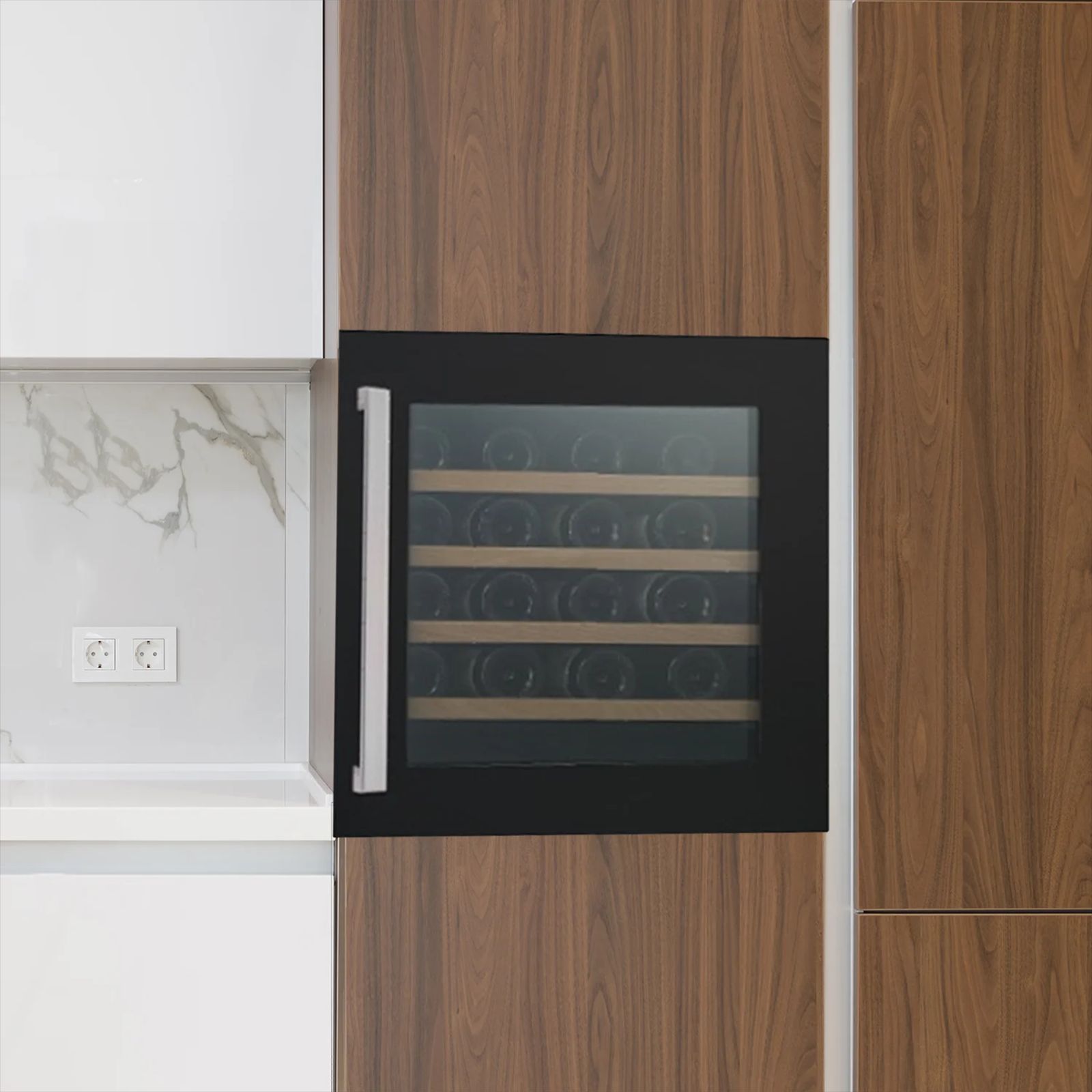 KAFF KWC 42 Litres 16 Bottles Wine Cooler (Child Lock, WC42BW, Black) KAFF KWC 42 Litres 16 Bottles Wine Cooler (Child Lock, WC42BW, Black)_12