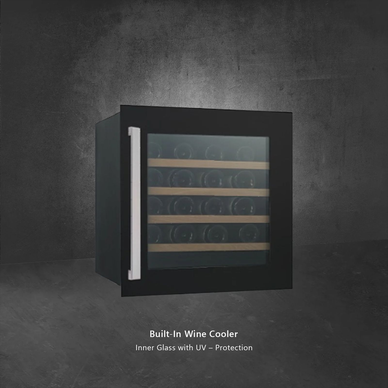 KAFF KWC 42 Litres 16 Bottles Wine Cooler (Child Lock, WC42BW, Black) KAFF KWC 42 Litres 16 Bottles Wine Cooler (Child Lock, WC42BW, Black)_13