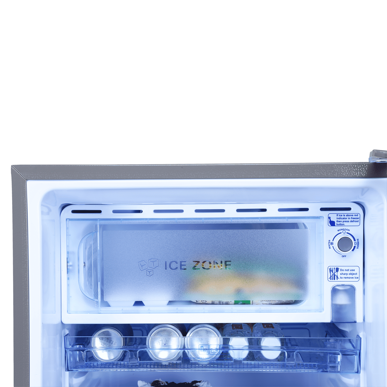 Croma 165 Litres 2 Star Direct Cool Single Door Refrigerator with Anti Fungal Gasket ( Criss Cross Metallic Grey)_13