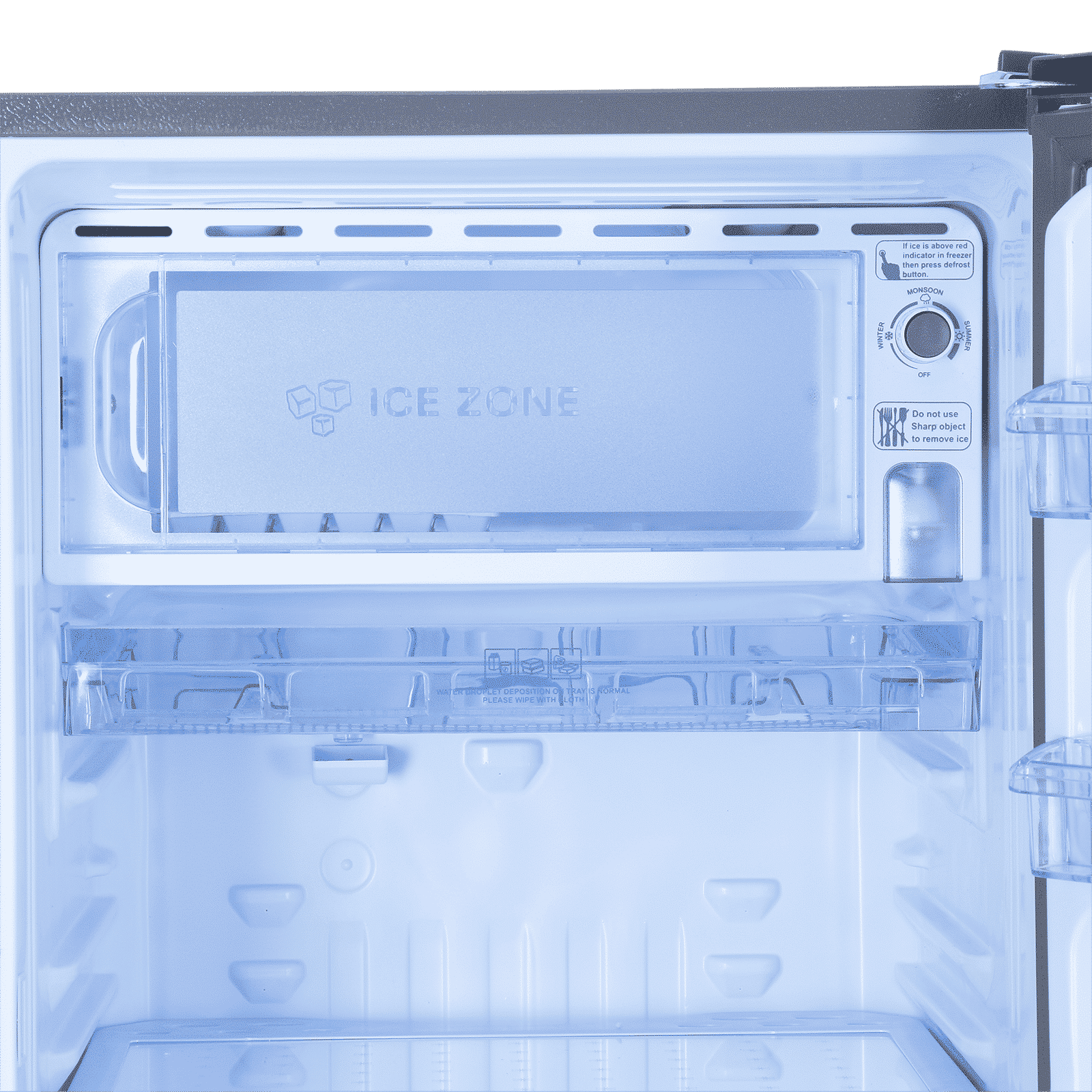 Croma 185 Litres 2 Star Direct Cool Single Door Refrigerator with Anti Fungal Gasket ( Criss Cross Metallic Grey)_9