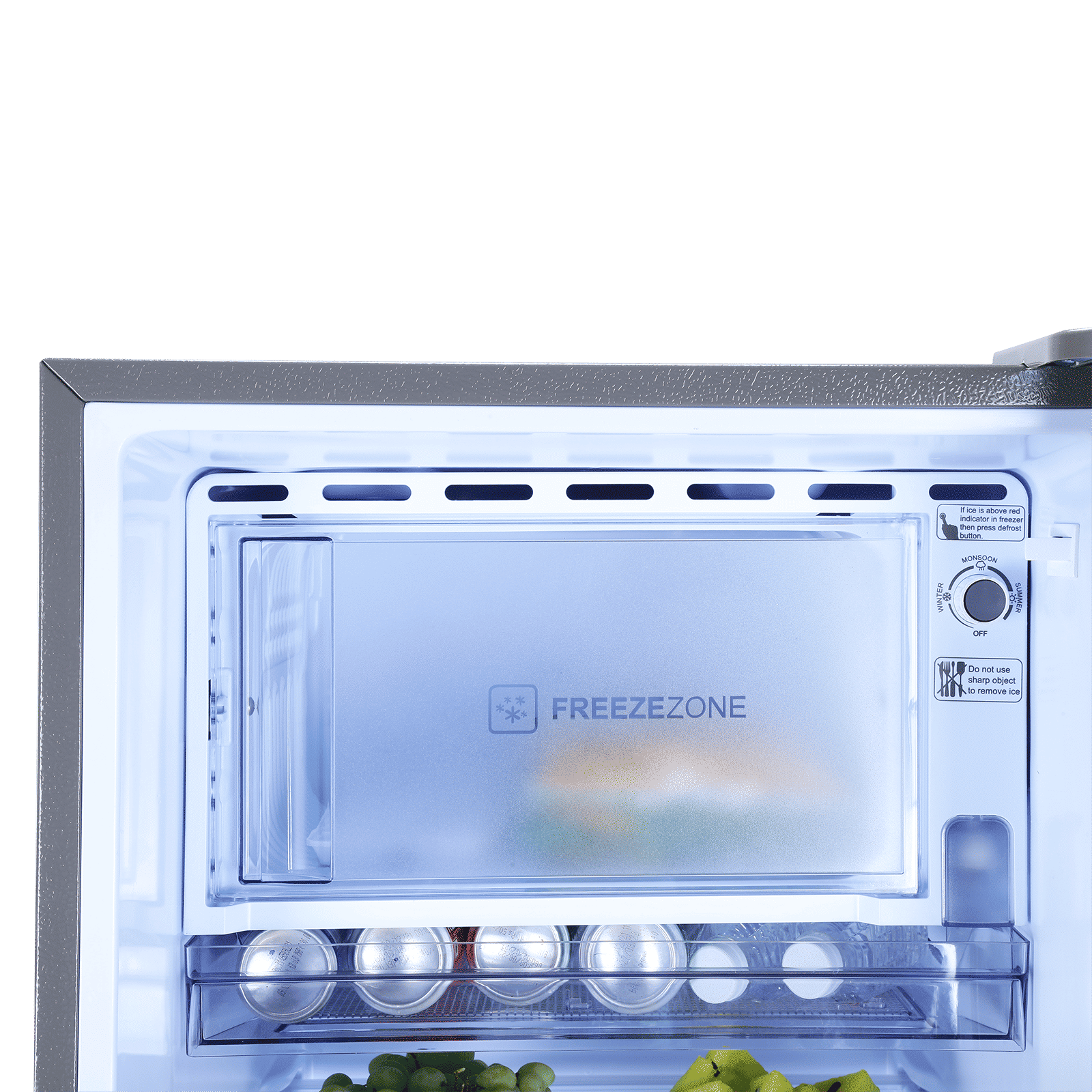 Croma 215 Litres 3 Star Direct Cool Single Door Refrigerator with Anti Fungal Gasket ( Criss Cross Metallic Grey)_8