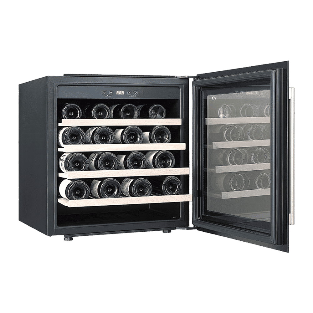 KAFF 92 Litres 36 Bottles Wine Cooler (Inner Glass with UV Protection, WC92BI, Black) KAFF 92 Litres 36 Bottles Wine Cooler (Inner Glass with UV Protection, WC92BI, Black)_4