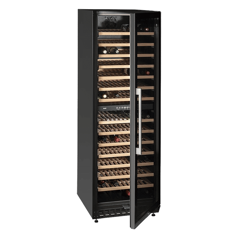 KAFF 418 Litres 171 Bottles Wine Cooler (Inner Glass with UV Protection, WC 418 DZ, Black) KAFF 418 Litres 171 Bottles Wine Cooler (Inner Glass with UV Protection, WC 418 DZ, Black)_6