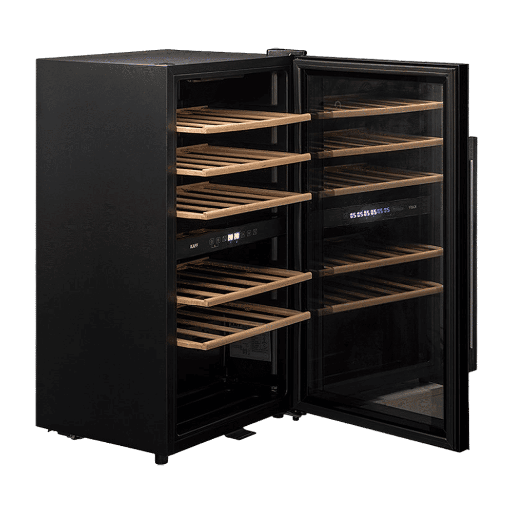 KAFF 76 Litres 29 Bottles Wine Cooler (Inner Glass with UV Protection, WC 76 DZ, Black) KAFF 76 Litres 29 Bottles Wine Cooler (Inner Glass with UV Protection, WC 76 DZ, Black)_5