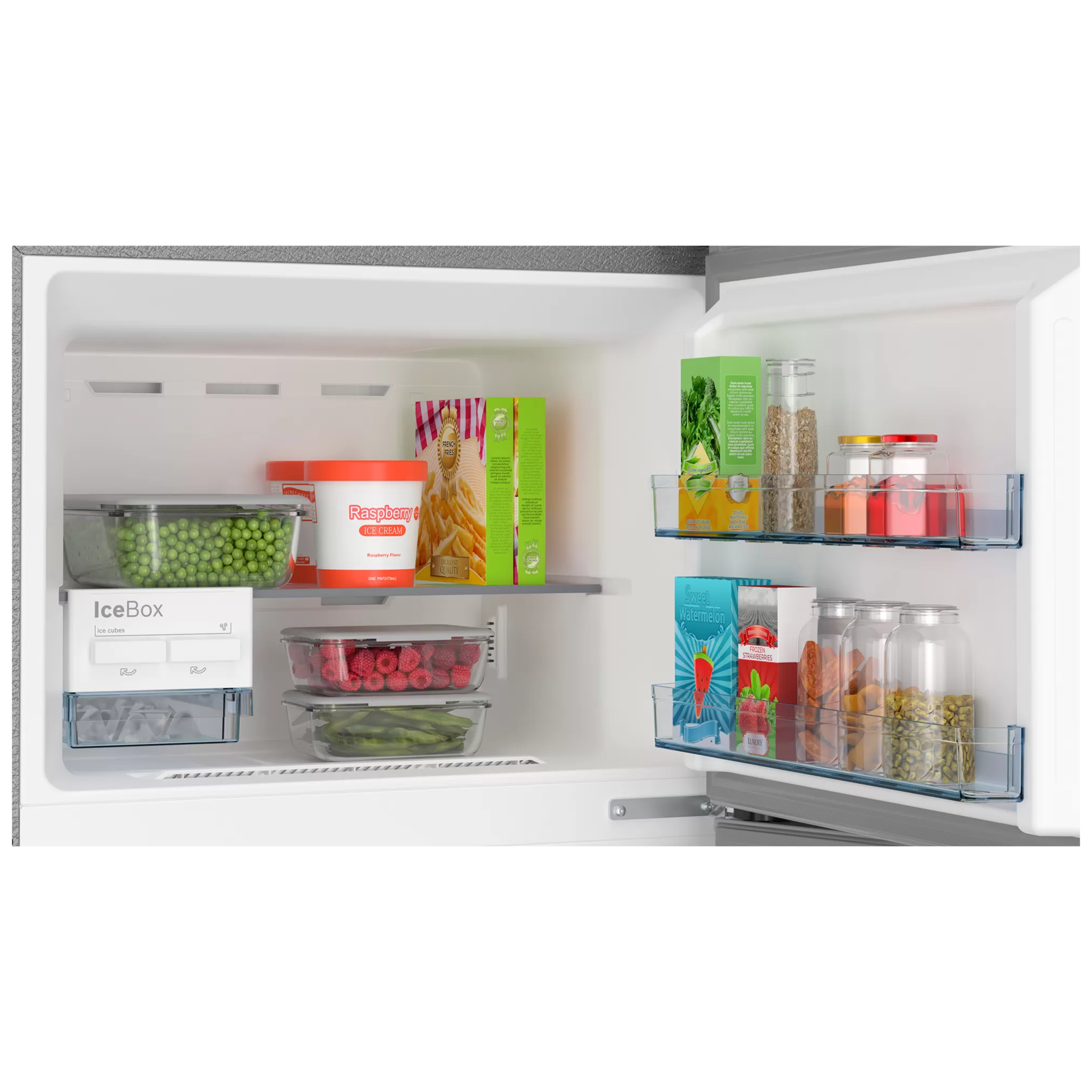 BOSCH Series 4 358 Litres 3 Star Auto Defrost Double Door Convertible Refrigerator with VitaFresh Drawer (CTC35S03NI, Shiney Silver) BOSCH Series 4 358 Litres 3 Star Auto Defrost Double Door Convertible Refrigerator with VitaFresh Drawer (CTC35S03NI, Shiney Silver)_6