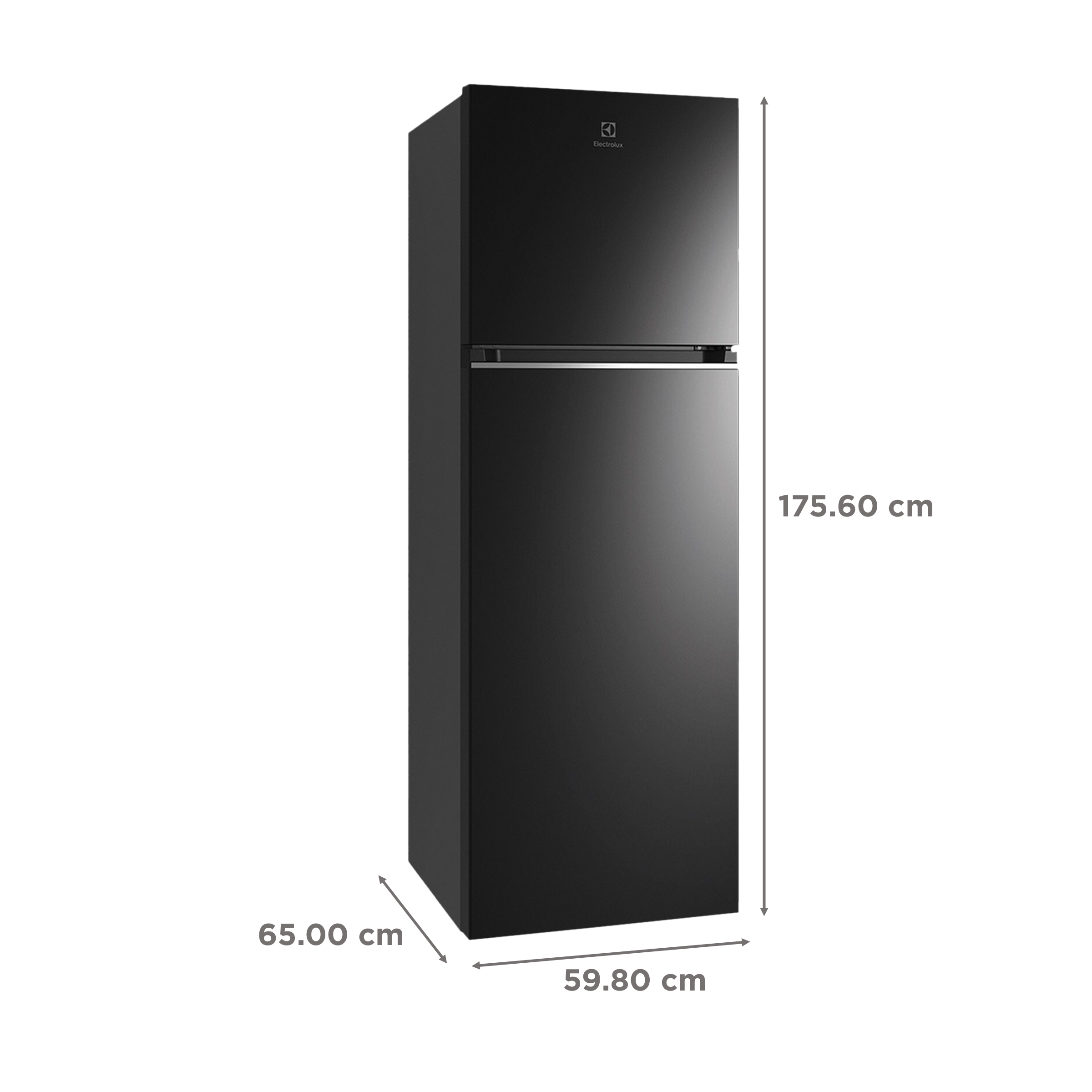 Electrolux UltimateTaste 300 341 Litres 2 Star Frost Free Double Door Refrigerator with Door Alarm (ETB3700K-H, Glossy Black Steel)_3