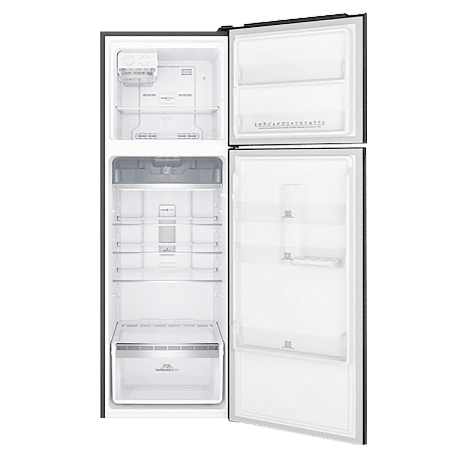 Electrolux UltimateTaste 300 341 Litres 2 Star Frost Free Double Door Refrigerator with Door Alarm (ETB3700K-H, Glossy Black Steel)_6