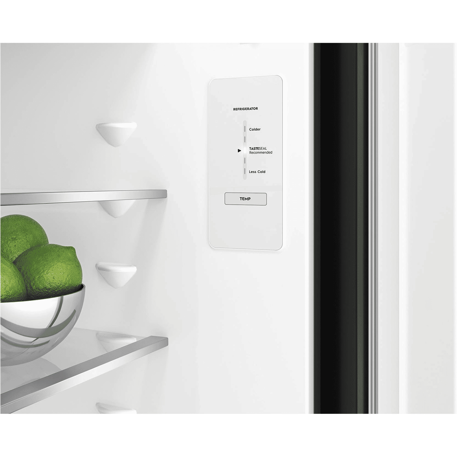 Electrolux UltimateTaste 300 335 Litres 1 Star Frost Free Double Door Bottom Mount Refrigerator with Door Alarm (EBB3702K-H, Glossy Black Steel) Electrolux UltimateTaste 300 335 Litres 1 Star Frost Free Double Door Bottom Mount Refrigerator with Door Alarm (EBB3702K-H, Glossy Black Steel)_7