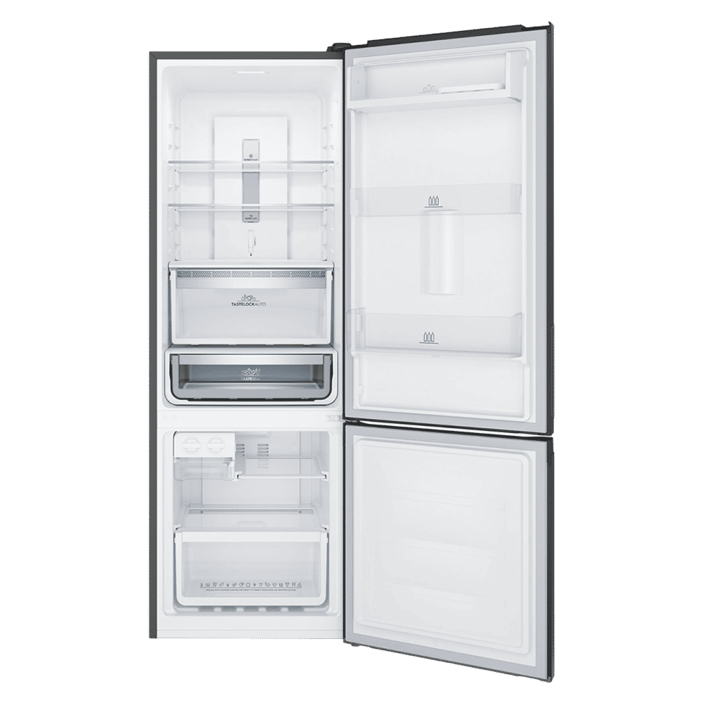 Electrolux UltimateTaste 300 335 Litres 1 Star Frost Free Double Door Bottom Mount Refrigerator with Door Alarm (EBB3702K-H, Glossy Black Steel) Electrolux UltimateTaste 300 335 Litres 1 Star Frost Free Double Door Bottom Mount Refrigerator with Door Alarm (EBB3702K-H, Glossy Black Steel)_6