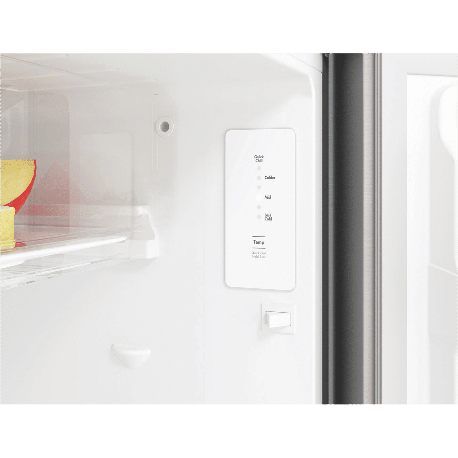 Electrolux UltimateTaste 500 431 Litres 2 Star Frost Free Double Door Refrigerator with Door Alarm (ETB4600C-A, Arctic Silver Steel) Electrolux UltimateTaste 500 431 Litres 2 Star Frost Free Double Door Refrigerator with Door Alarm (ETB4600C-A, Arctic Silver Steel)_8