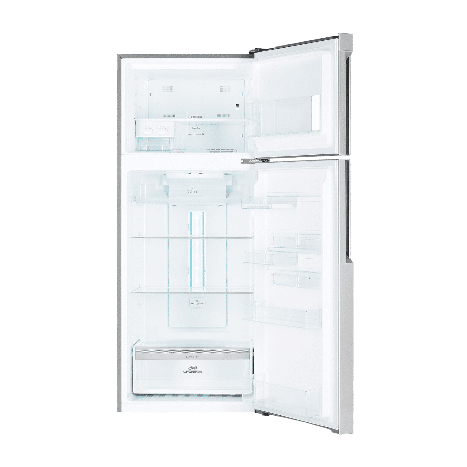 Electrolux UltimateTaste 500 431 Litres 2 Star Frost Free Double Door Refrigerator with Door Alarm (ETB4600C-A, Arctic Silver Steel) Electrolux UltimateTaste 500 431 Litres 2 Star Frost Free Double Door Refrigerator with Door Alarm (ETB4600C-A, Arctic Silver Steel)_6