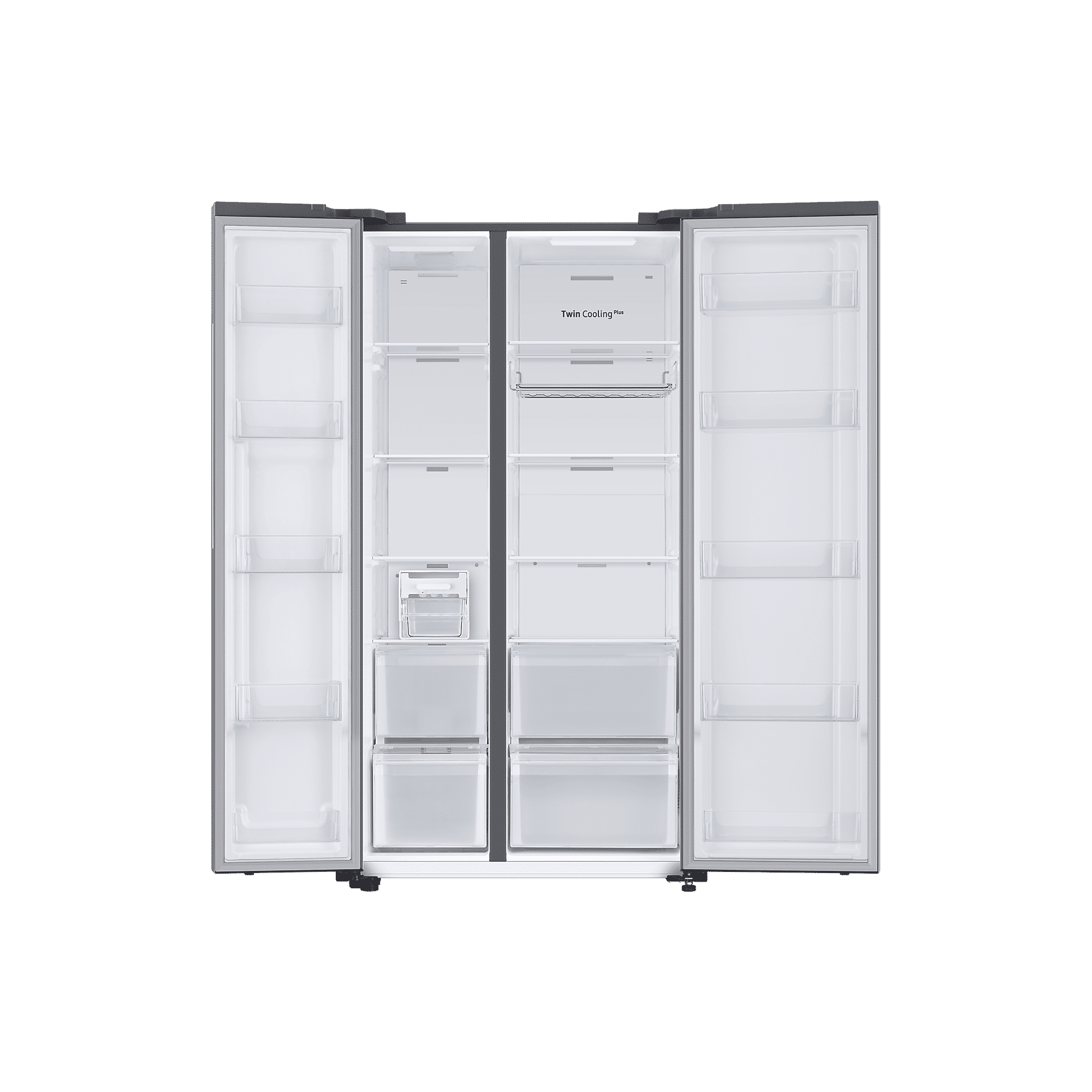 SAMSUNG 653 Litres 3 Star Auto Defrost Side by Side Convertible Refrigerator with Twin Cooling Plus (RS76CG8113SLHL, EZ Clean Steel)_6