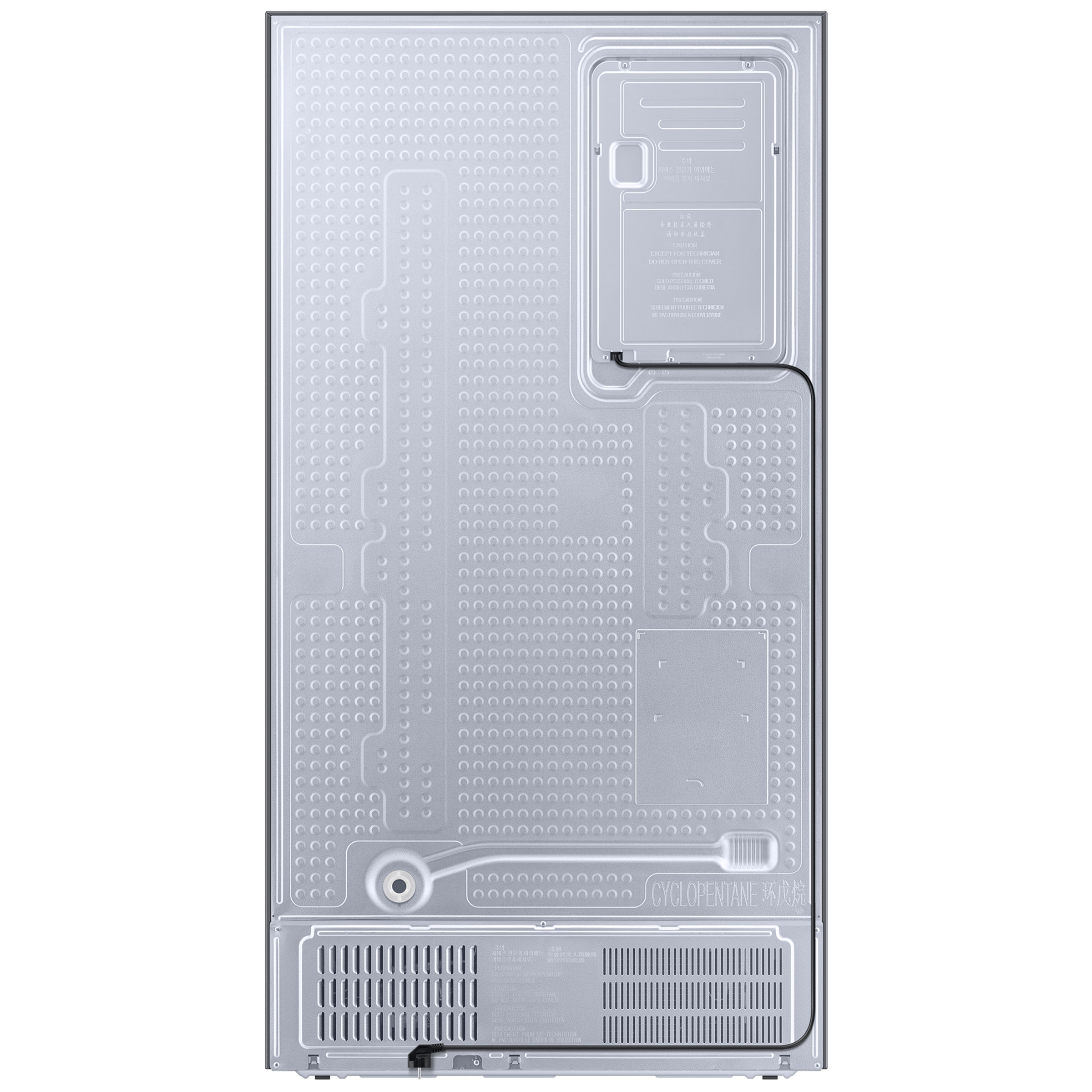 SAMSUNG 615 Litres 3 Star Auto Defrost Side by Side Refrigerator with Twin Cooling Plus (RS7HCG8543B1HL, Black DOI)_8