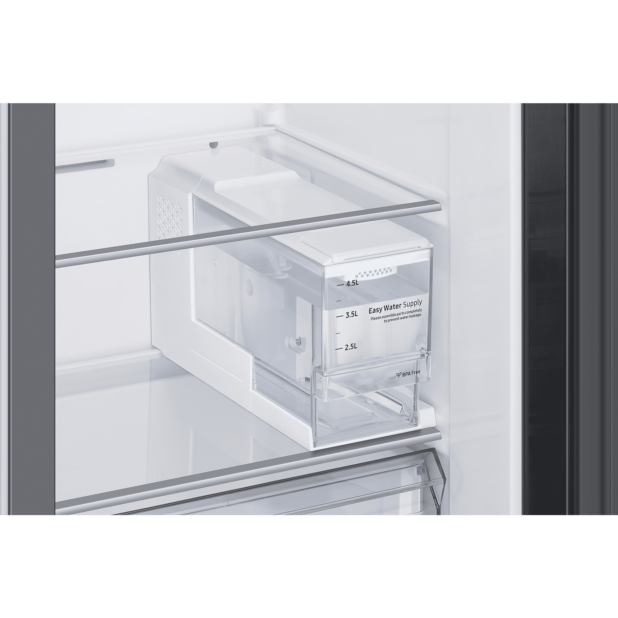 SAMSUNG 615 Litres 3 Star Auto Defrost Side by Side Refrigerator with Twin Cooling Plus (RS7HCG8543B1HL, Black DOI)_12