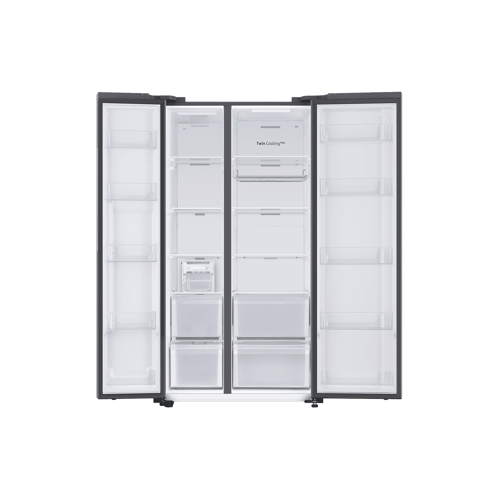 SAMSUNG 653 Litres 3 Star Auto Defrost Side by Side Refrigerator with Twin Cooling Plus (RS76CB811312HL, Clean White)_6