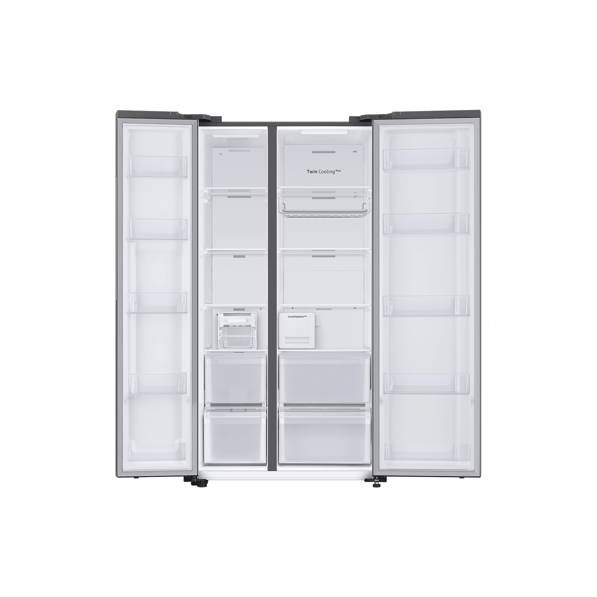 SAMSUNG 644 Litres 3 Star Auto Defrost Side by Side Refrigerator with Twin Cooling Plus (RS76CG8133DXHL, Luxe Brown)_13