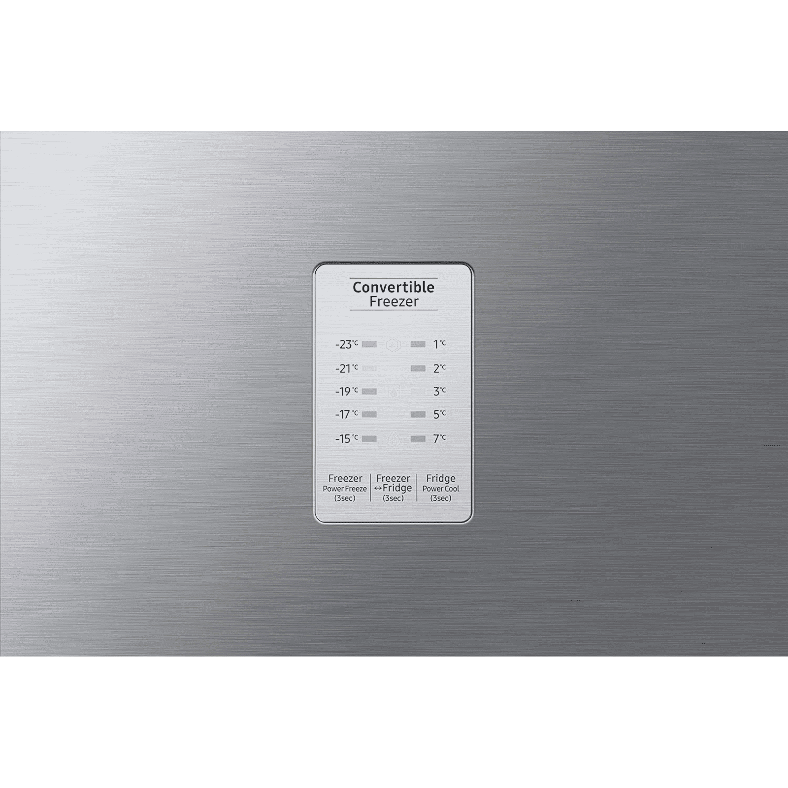 SAMSUNG 236 Litres 2 Star Auto Defrost Double Door Convertible Refrigerator with Convertible Freezer (RT28C3832S8/HL, Elegant Inox)_10