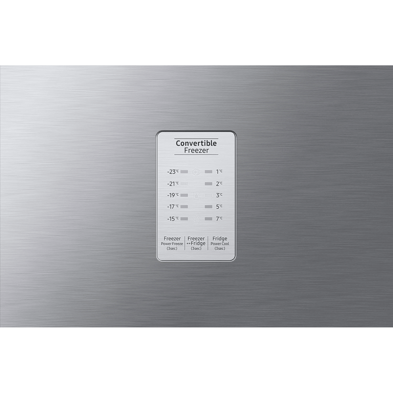 SAMSUNG 236 Litres 2 Star Auto Defrost Double Door Convertible Refrigerator with Convertible Freezer (RT28C3832S8/HL, Elegant Inox)_9