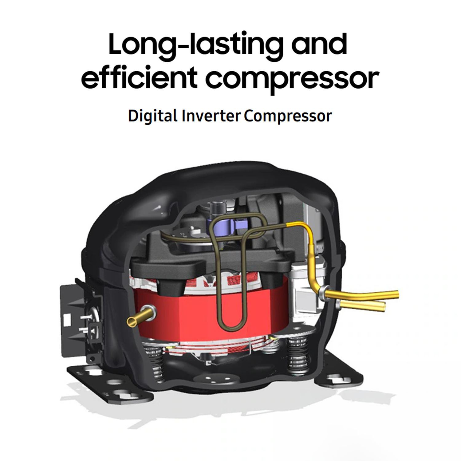 SAMSUNG 236 Litres 2 Star Auto Defrost Double Door Convertible Refrigerator with Convertible Freezer (RT28C3832S8/HL, Elegant Inox)_11