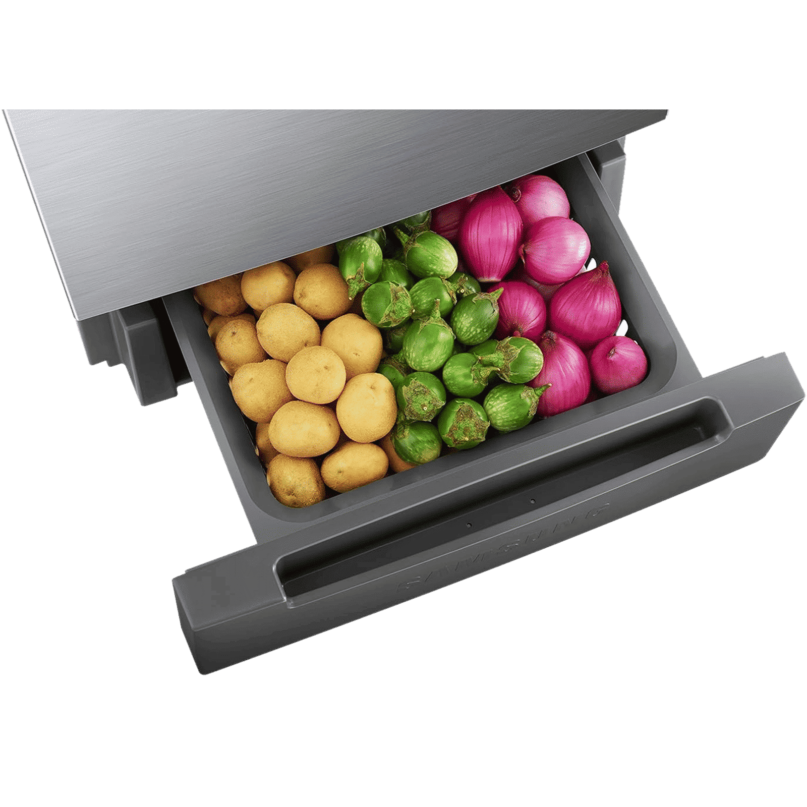 SAMSUNG 236 Litres 2 Star Auto Defrost Double Door Convertible Refrigerator with Convertible Freezer (RT28C3832S8/HL, Elegant Inox)_14