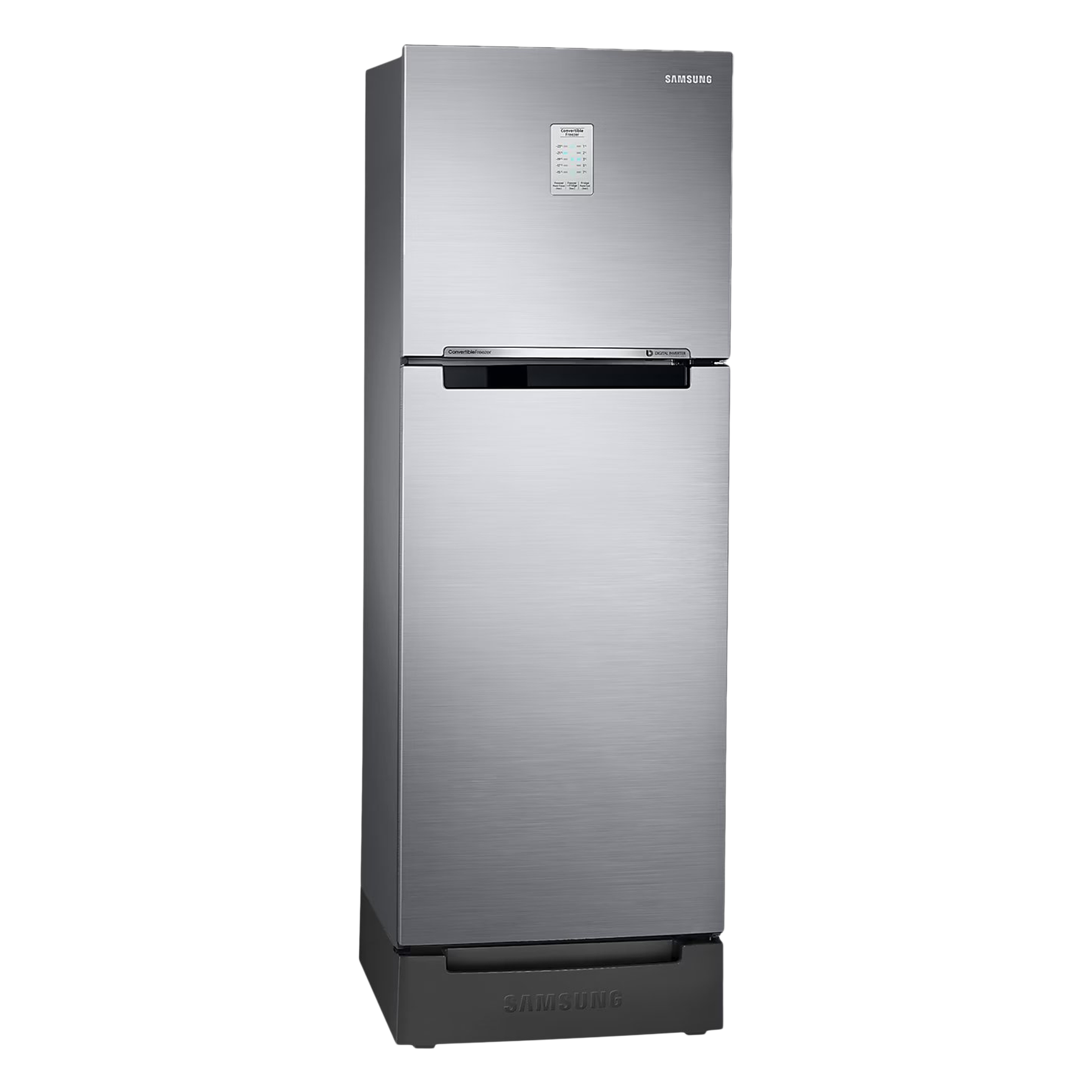 SAMSUNG 236 Litres 2 Star Auto Defrost Double Door Convertible Refrigerator with Convertible Freezer (RT28C3832S8/HL, Elegant Inox)_14