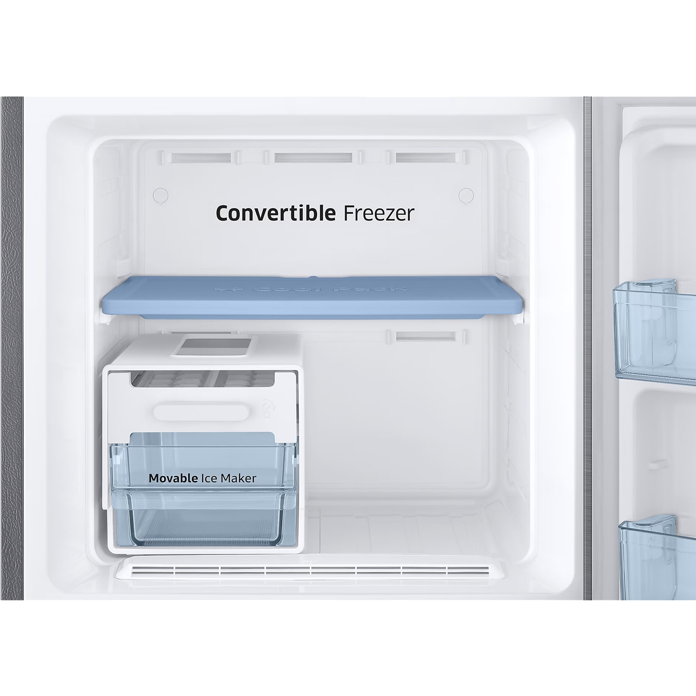 SAMSUNG 236 Litres 2 Star Auto Defrost Double Door Convertible Refrigerator with Convertible Freezer (RT28C3832S8/HL, Elegant Inox)_16