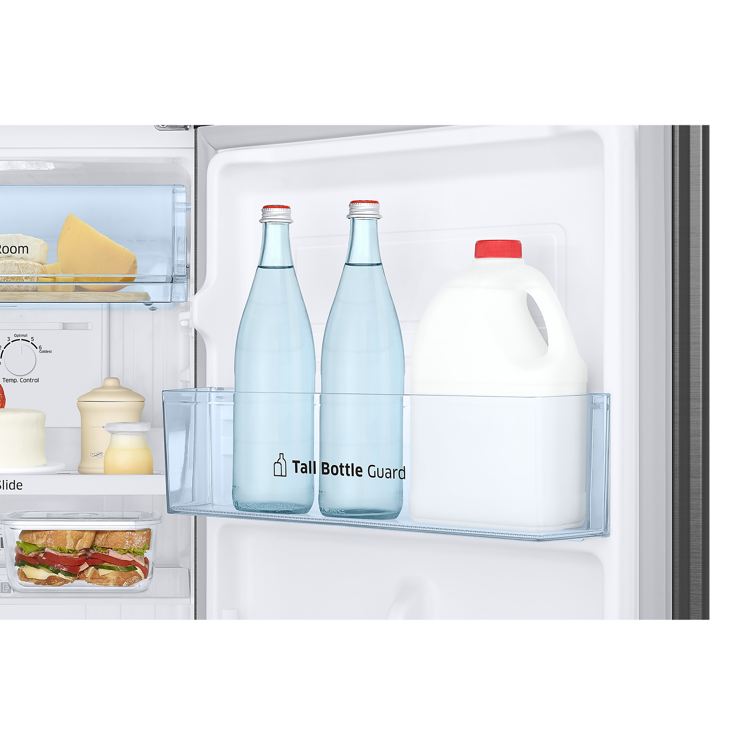 SAMSUNG 236 Litres 2 Star Frost Free Double Door Refrigerator with Deodorizer (RT28C3042S8/HL, Elegant Inox)_10