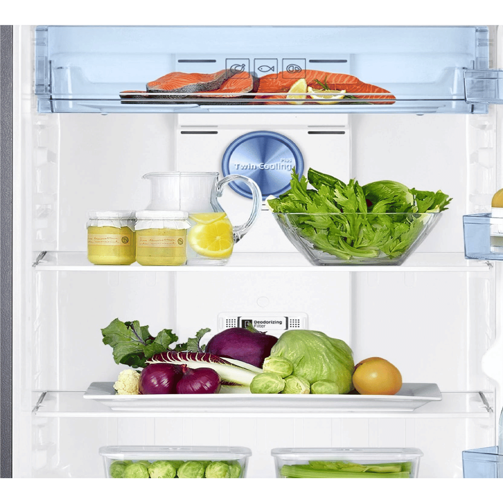 SAMSUNG 363 Litres 2 Star Frost Free Double Door Convertible Refrigerator with Digital Inverter Technology (RT39C5532BS/HL, Black Inox) SAMSUNG 363 Litres 2 Star Frost Free Double Door Convertible Refrigerator with Digital Inverter Technology (RT39C5532BS/HL, Black Inox)_7