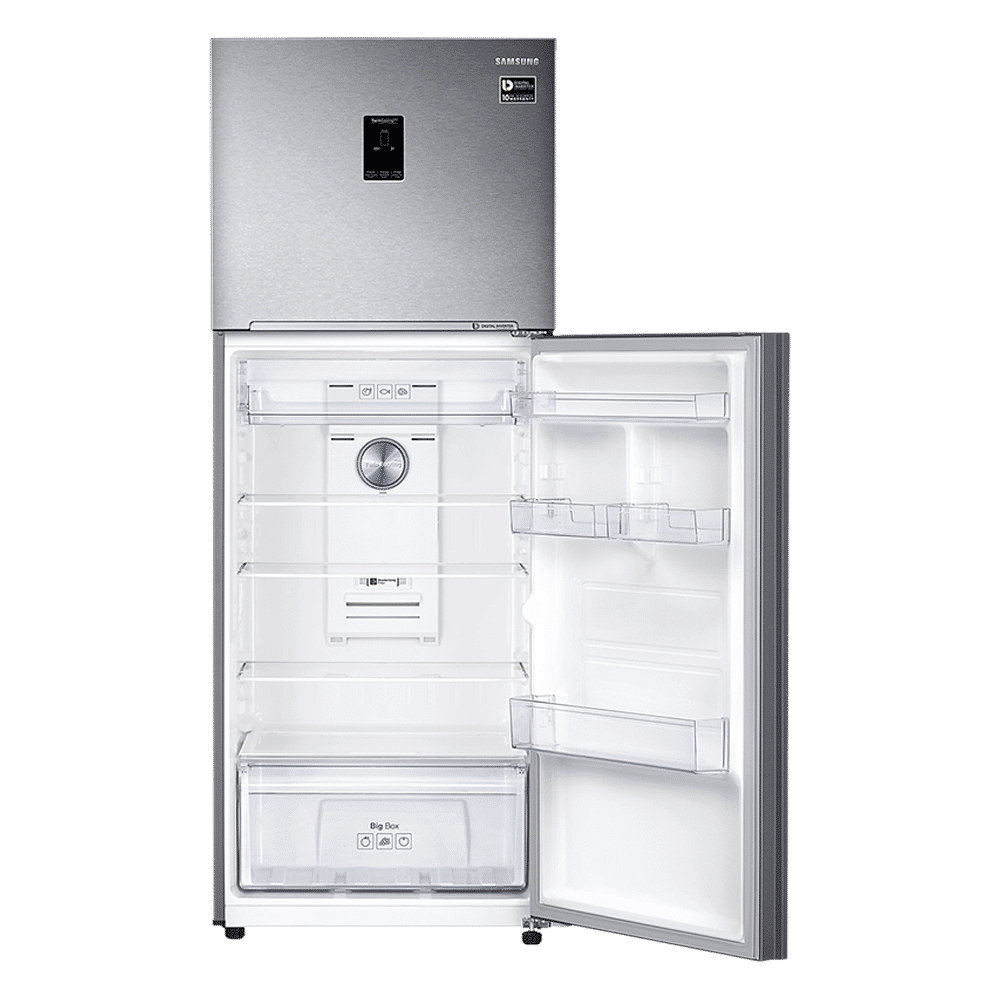 SAMSUNG 385 Litres 2 Star Frost Free Double Door Convertible Refrigerator with Deodorizer (RT42C5532S9/HL, Refined Inox)_5