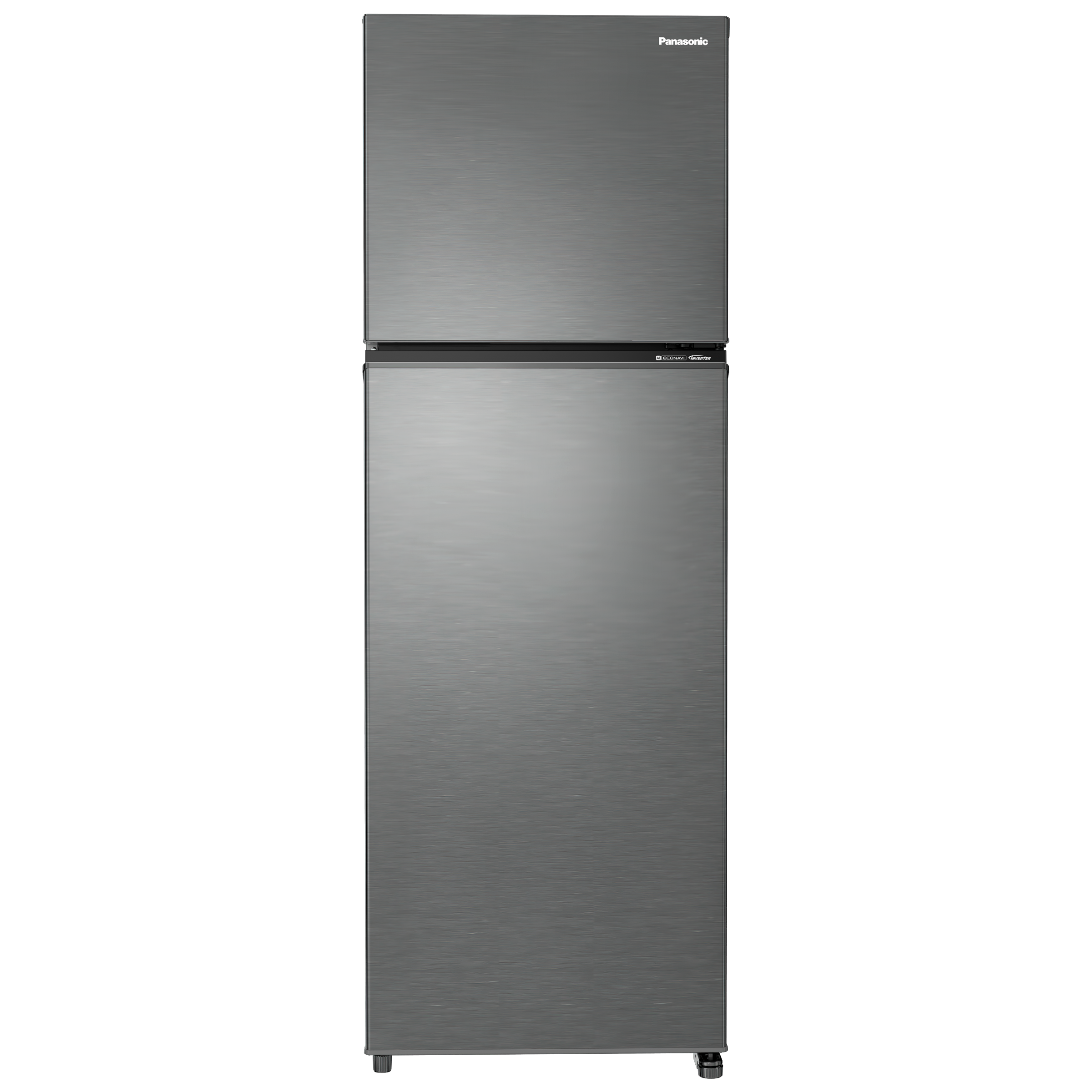 Panasonic Prime  304 Litres 3 Star Frost Free Double Door Convertible Refrigerator with AG Clean Technology (NR-TG357CVHN, Electric Grey)_1