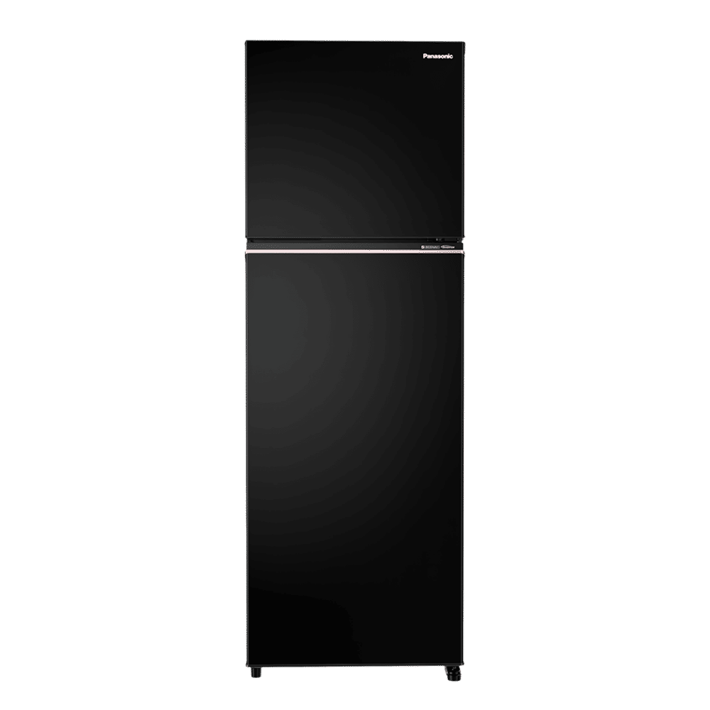 Panasonic Prime 304 Litres 3 Star Frost Free Double Door Convertible Refrigerator with AG Clean Technology (NR-TG358CPKN, Diamond Black) Panasonic Prime 304 Litres 3 Star Frost Free Double Door Convertible Refrigerator with AG Clean Technology (NR-TG358CPKN, Diamond Black)_1