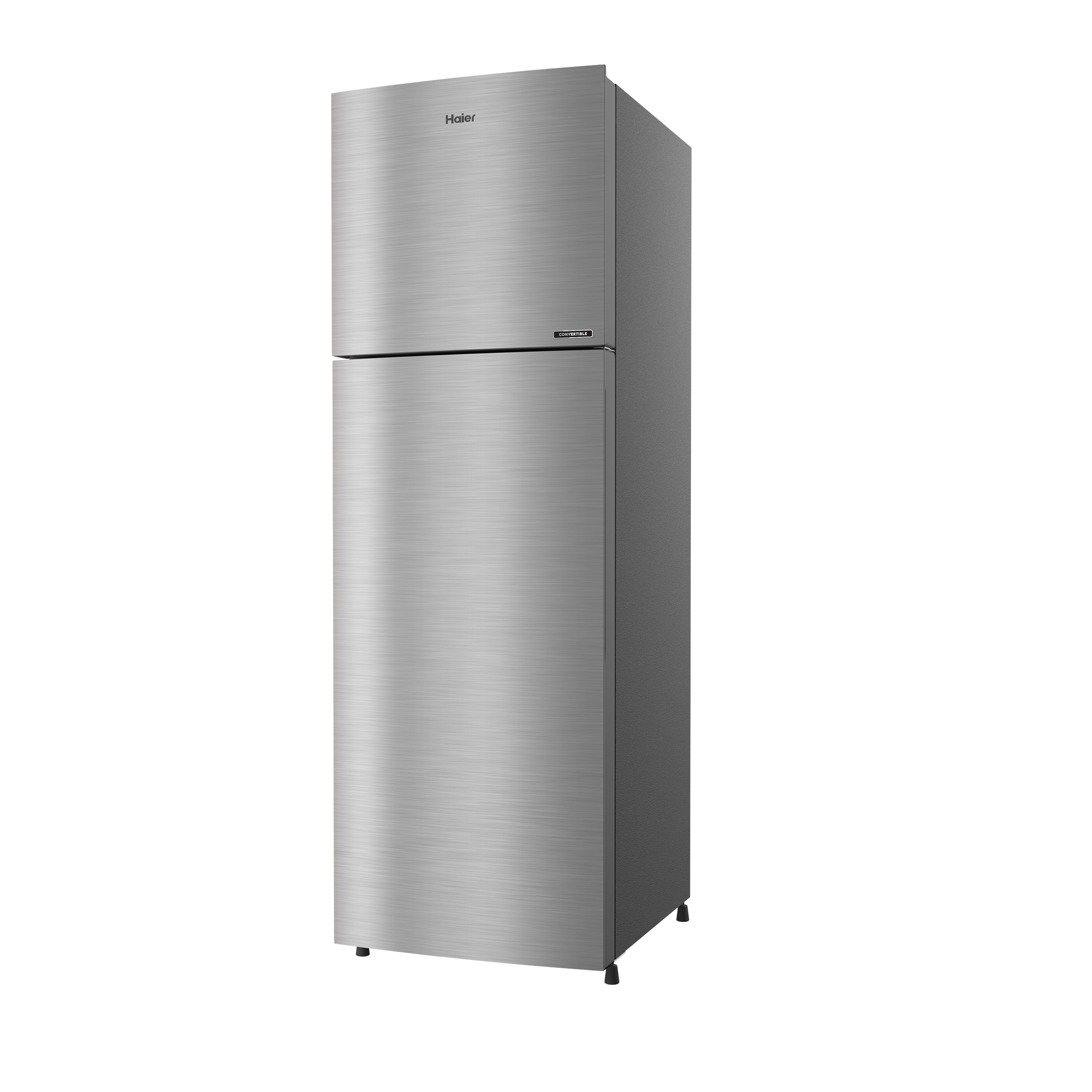 Haier 268 Litres 2 Star Frost Free Double Door Convertible Refrigerator with Turbo Icing (HRF-3182BIS-P, Inox Steel)_4