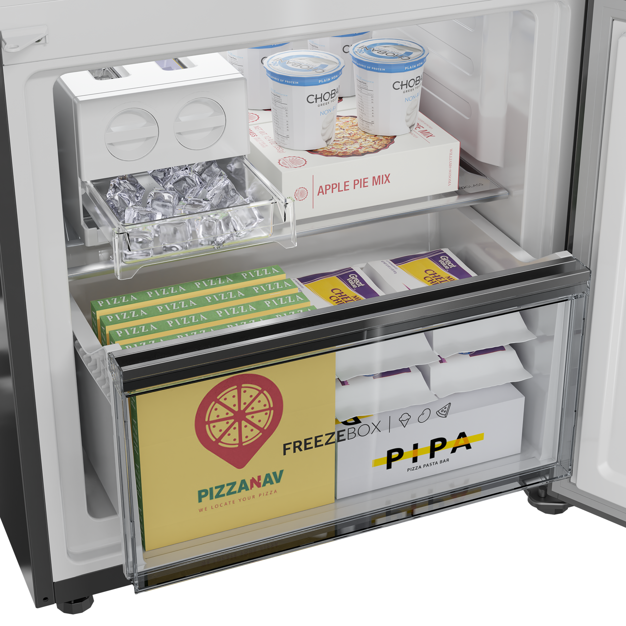 Haier 325 Litres 3 Star Frost Free Double Door Bottom Mount Convertible Refrigerator with Triple Inverter Technology (HRB-3753BBS-P, Brushline Silver) Haier 325 Litres 3 Star Frost Free Double Door Bottom Mount Convertible Refrigerator with Triple Inverter Technology (HRB-3753BBS-P, Brushline Silver)_11