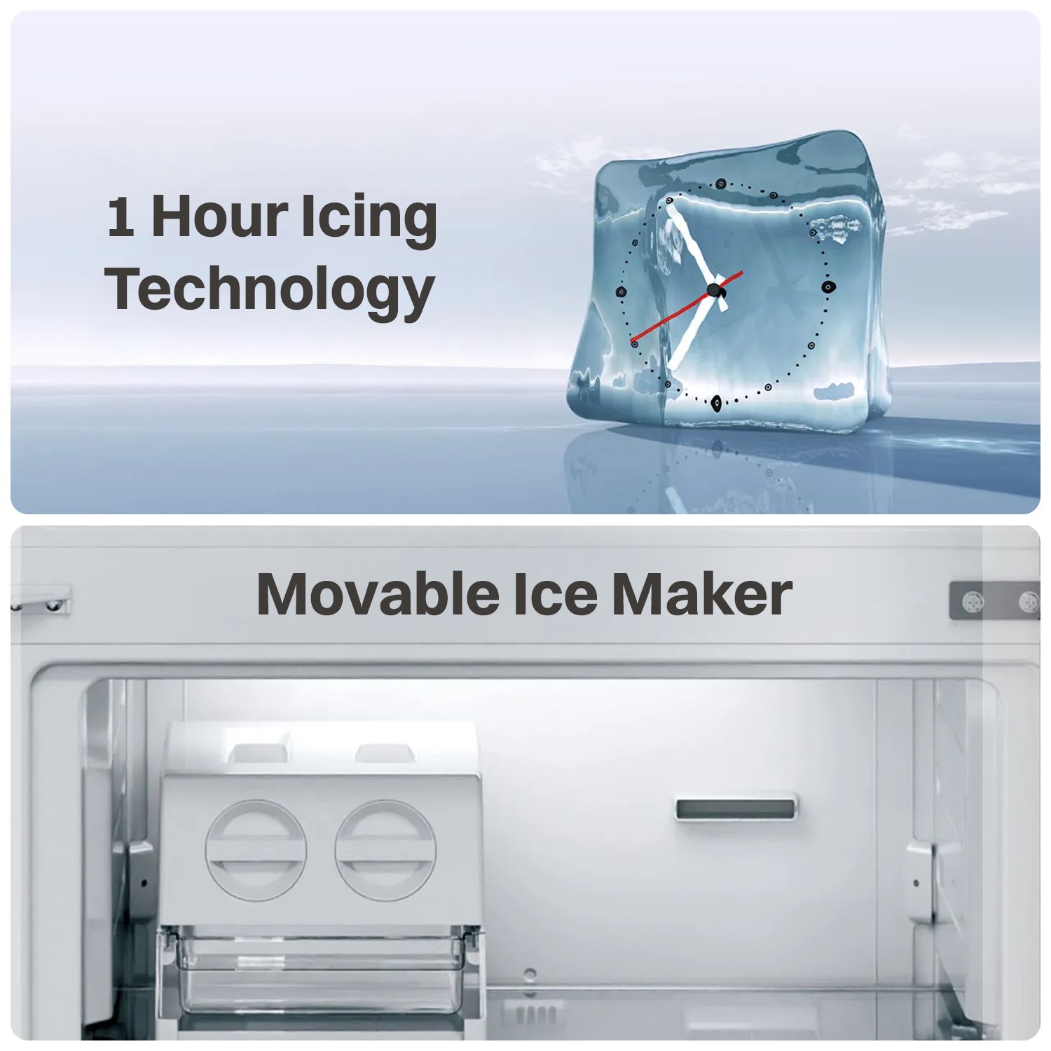 Haier 355 Litres 3 Star Frost Free Double Door Bottom Mount Convertible Refrigerator with Triple Inverter Technology (HRB-4053PKG-P, Black Glass)_16