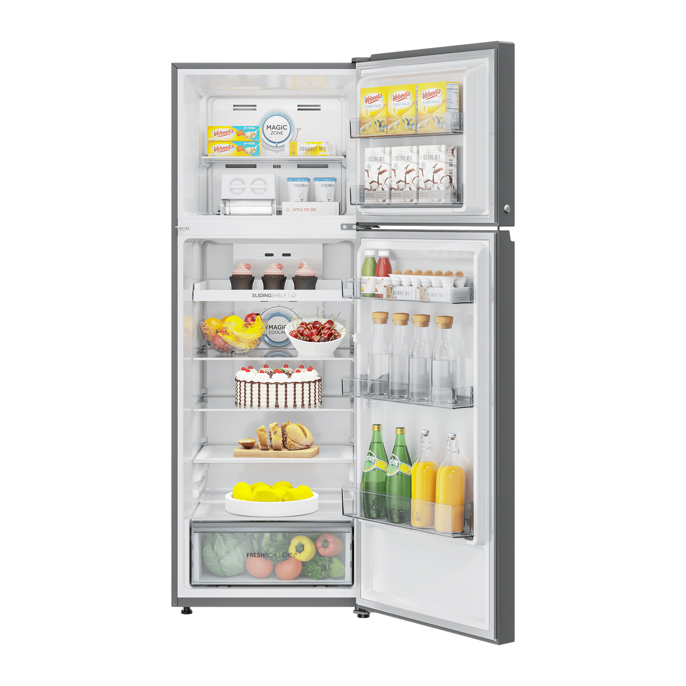 Haier 328 Litres 3 Star Frost Free Double Door Convertible Refrigerator with Triple Inverter Technology (HRF-3783PMG-P, Mirror Glass) Haier 328 Litres 3 Star Frost Free Double Door Convertible Refrigerator with Triple Inverter Technology (HRF-3783PMG-P, Mirror Glass)_9