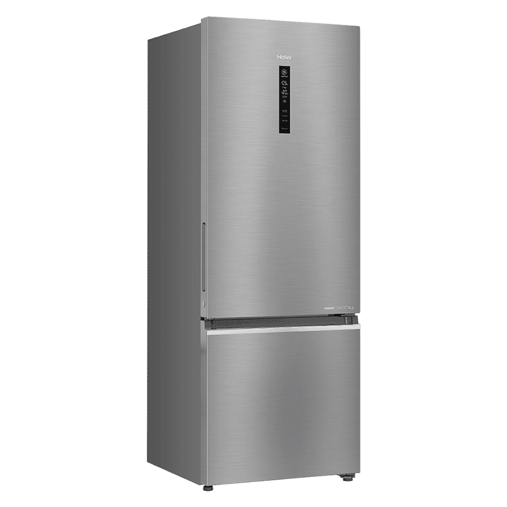 Haier 445 Litres 2 Star Frost Free Double Door Bottom Mount Convertible Refrigerator with Triple Inverter Technology (HRB-4952BIS-P, Inox Steel) Haier 445 Litres 2 Star Frost Free Double Door Bottom Mount Convertible Refrigerator with Triple Inverter Technology (HRB-4952BIS-P, Inox Steel)_15