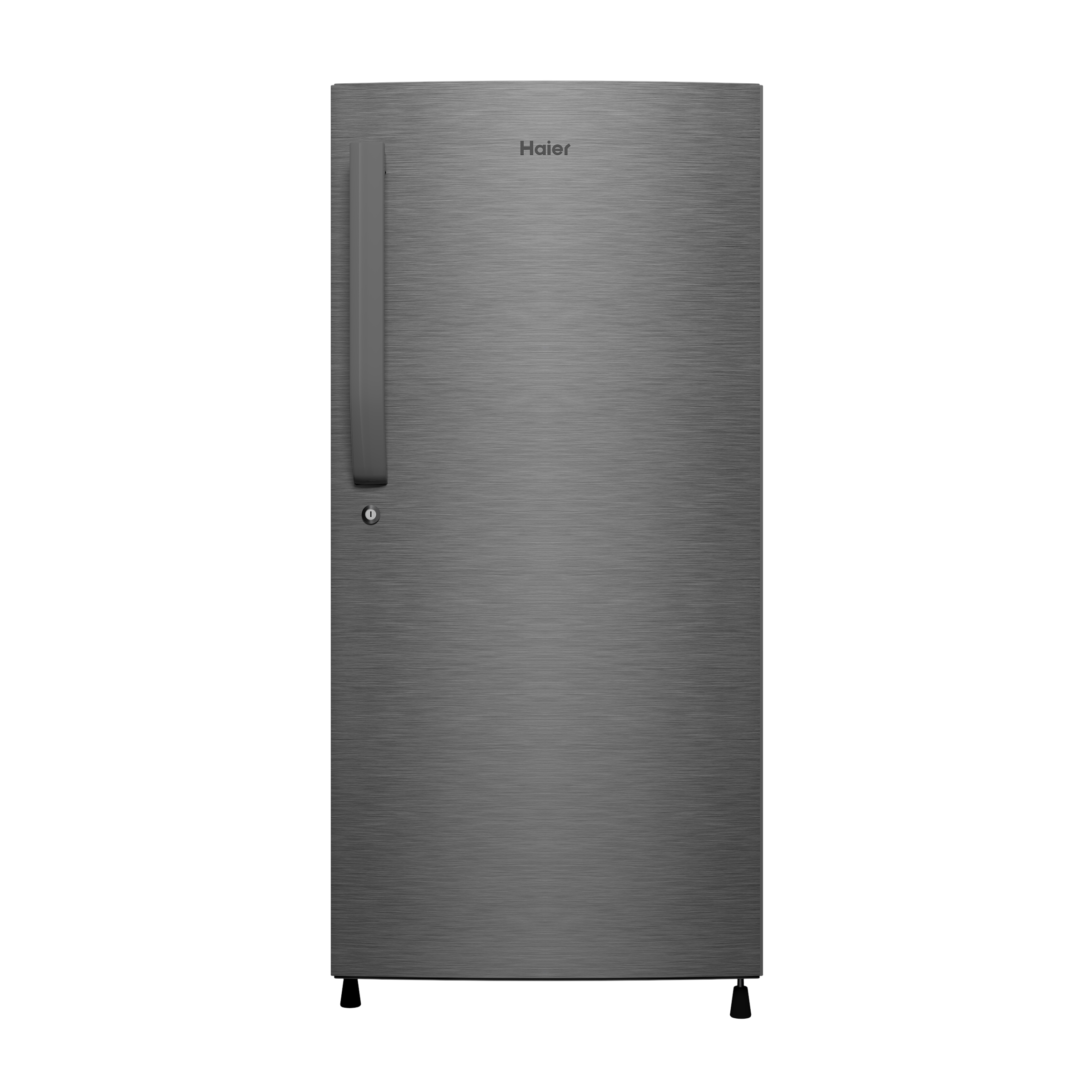 Haier 190 Litres 3 Star Direct Cool Single Door Refrigerator with Diamond Edge Freezing Technology (HRD-2103CBS-P, Brushline Silver)_1