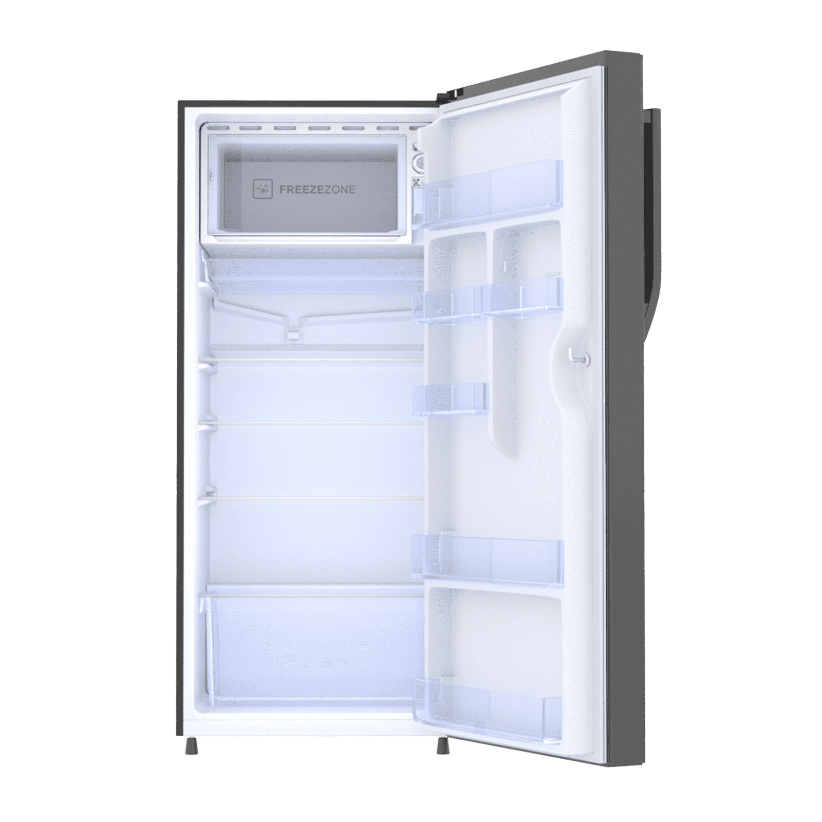Haier 190 Litres 3 Star Direct Cool Single Door Refrigerator with Diamond Edge Freezing Technology (HRD-2103CBS-P, Brushline Silver)_6