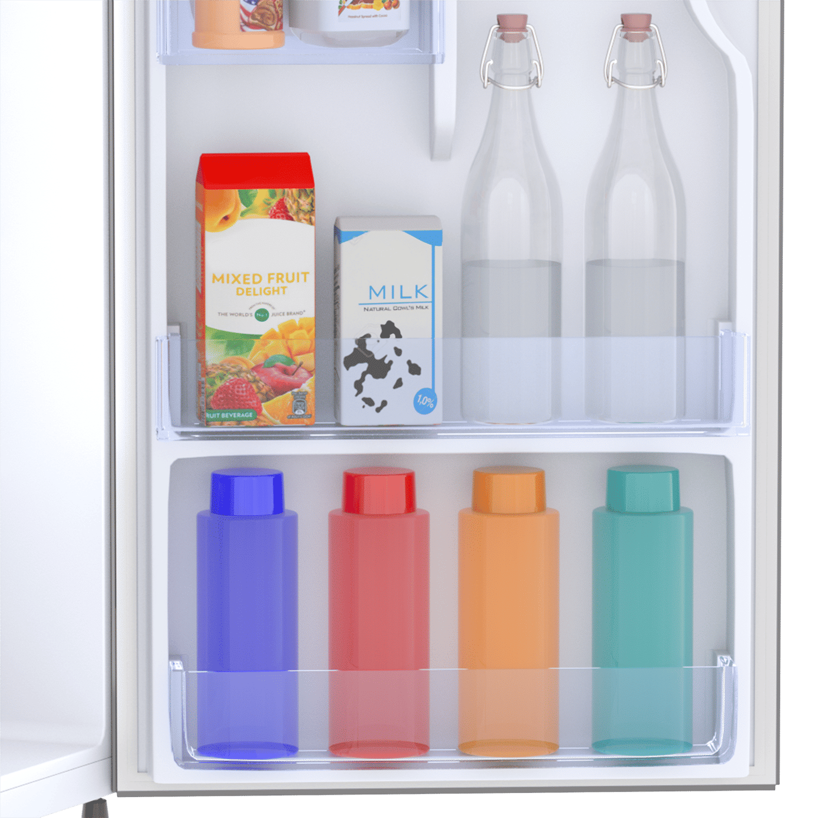 Haier 190 Litres 3 Star Direct Cool Single Door Refrigerator with Diamond Edge Freezing Technology (HRD-2103CBS-P, Brushline Silver)_7