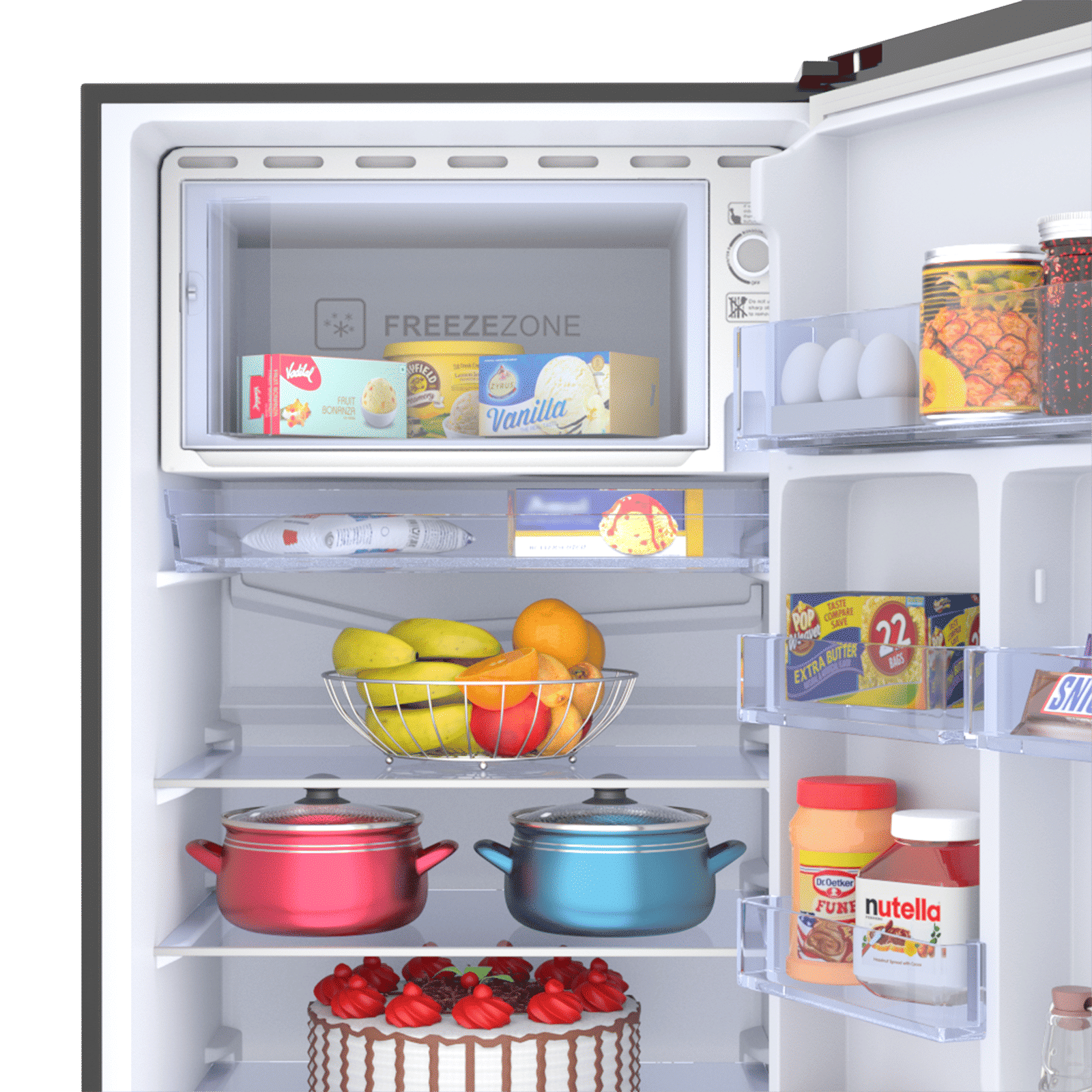 Haier 190 Litres 3 Star Direct Cool Single Door Refrigerator with Diamond Edge Freezing Technology (HRD-2103CBS-P, Brushline Silver)_8