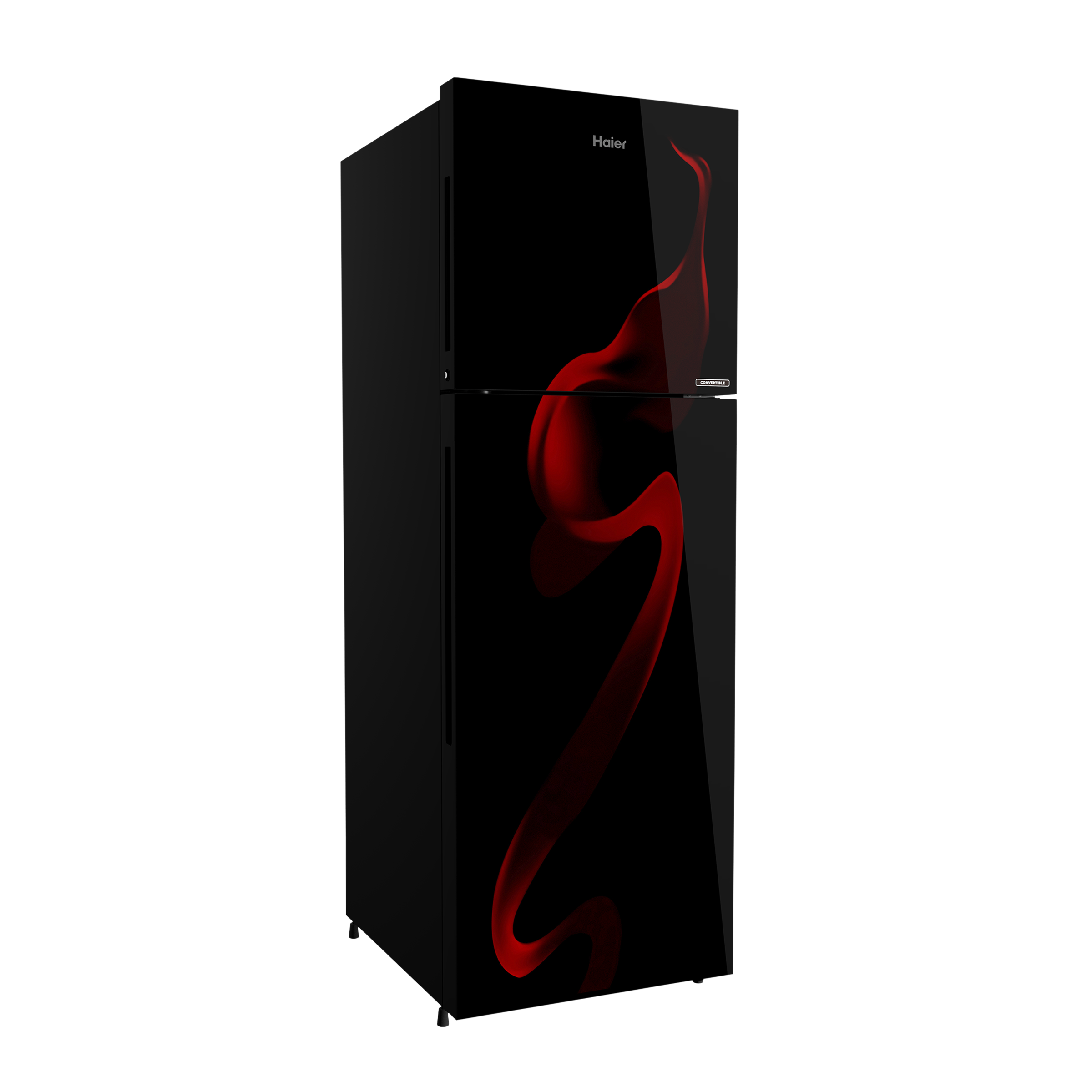 Haier 240 Litres 3 Star Frost Free Double Door Convertible Refrigerator with Turbo Icing (HRF-2903CSG-P, Spiral Glass)_7