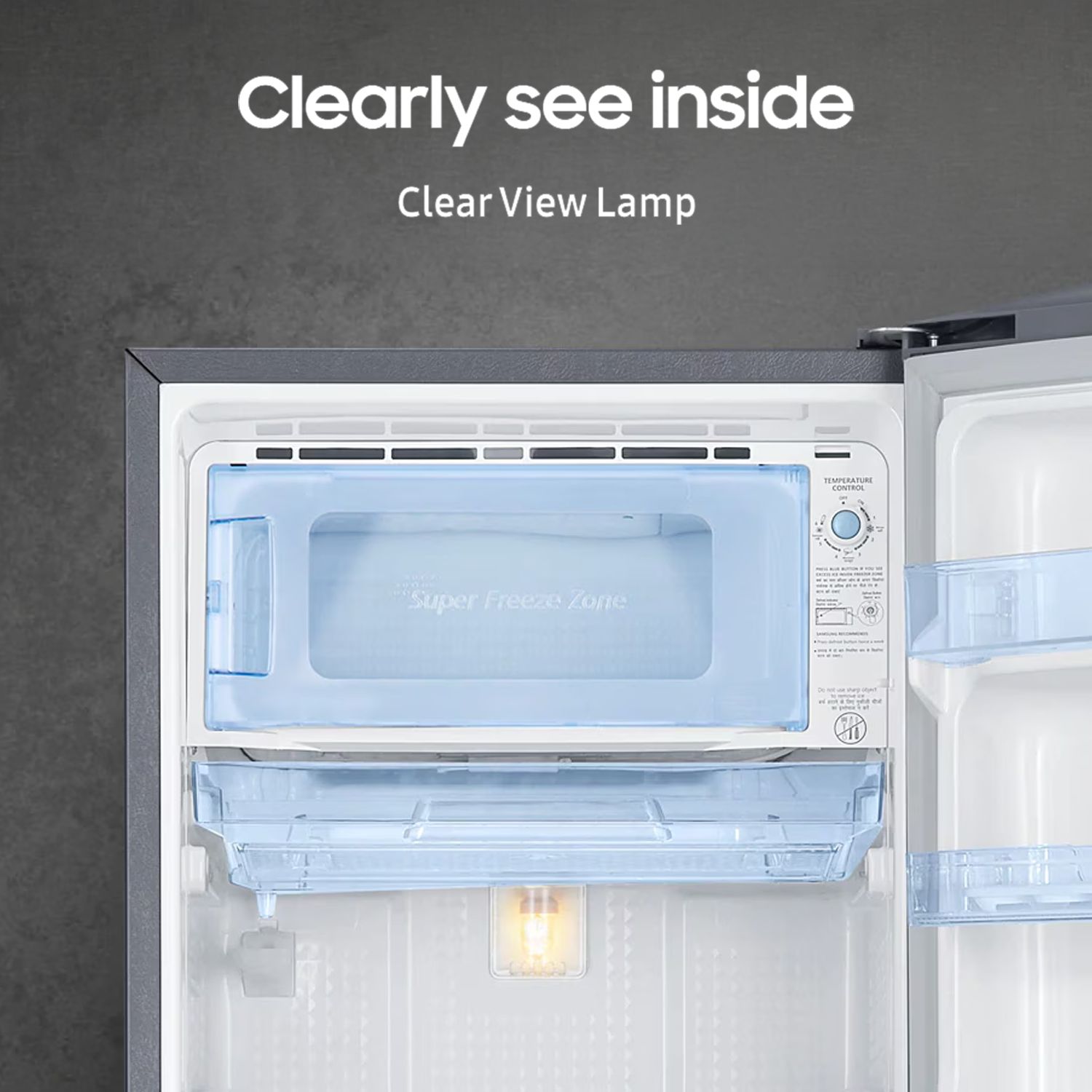 SAMSUNG Stylish Grande 183 Litres3 Star Direct Cool Single Door Refrigerator with Anti Bacterial Gasket (RR20C2Y23S8/HL, Elegant Inox)_14